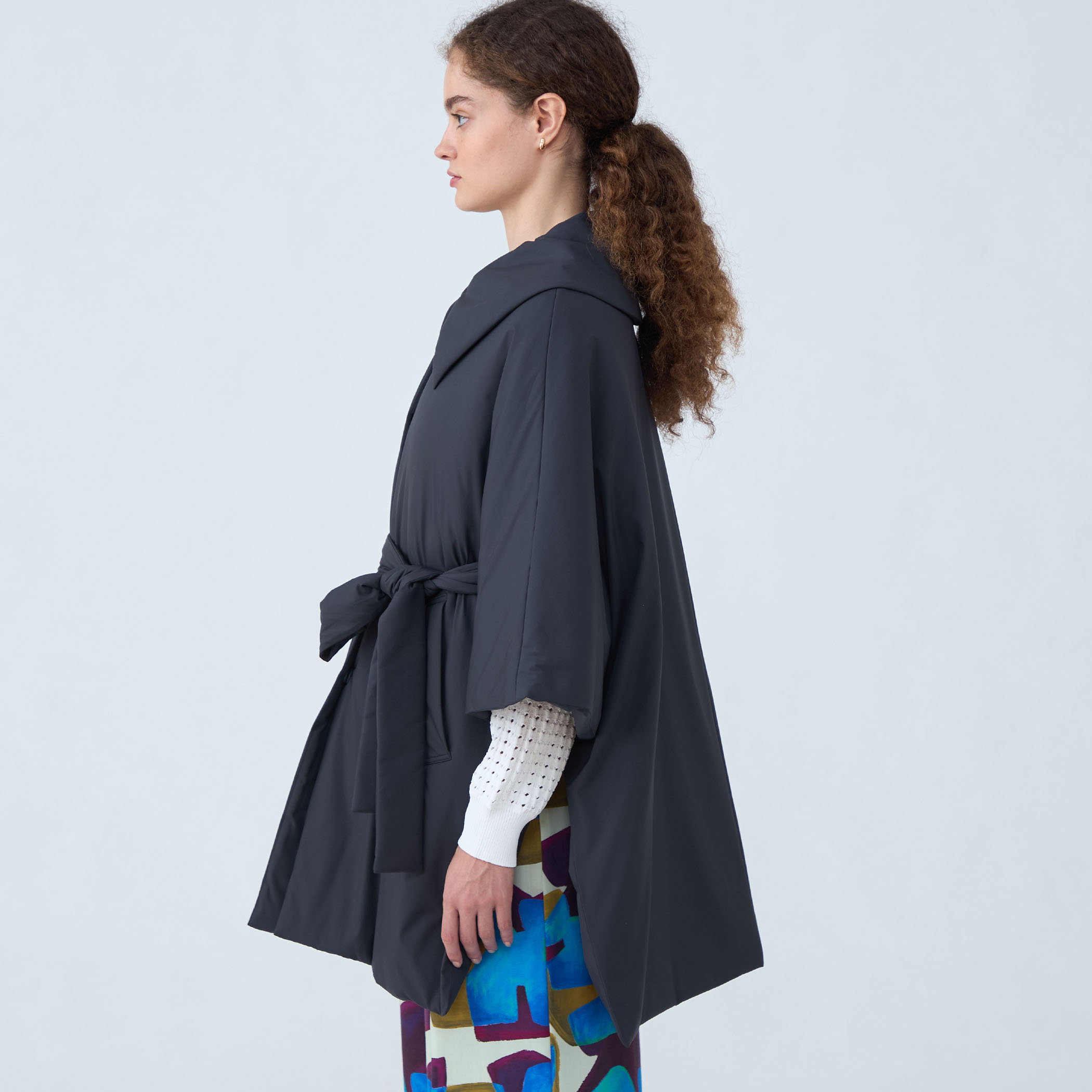 新品タグ付き✨ Ballsey パデットツイル ベルテッドポンチョ パデットツイル ベルテッドポンチョ｜トゥモローランド 公式サイト