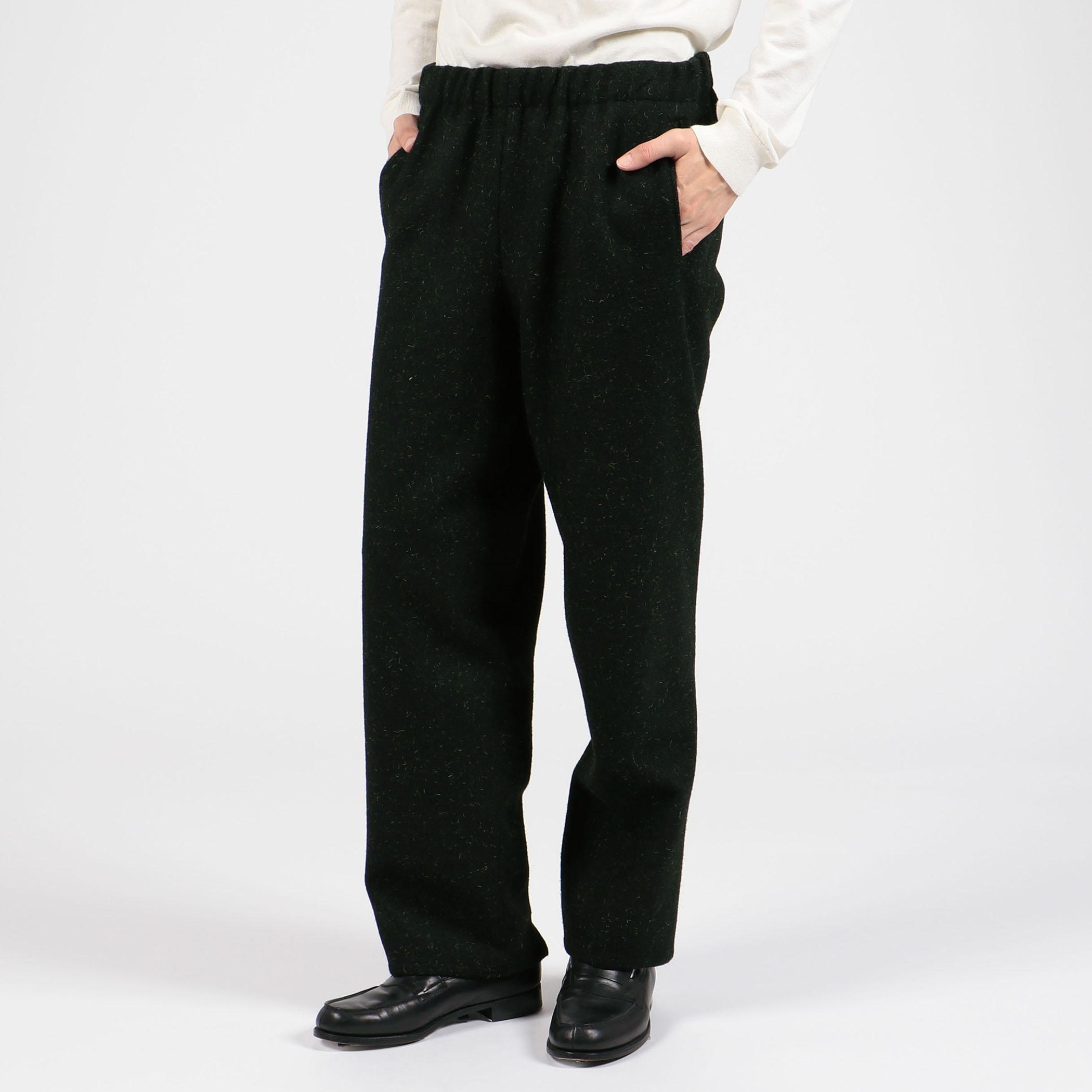 OVERCOAT DRAWSTRING TROUSERS｜トゥモローランド 公式通販