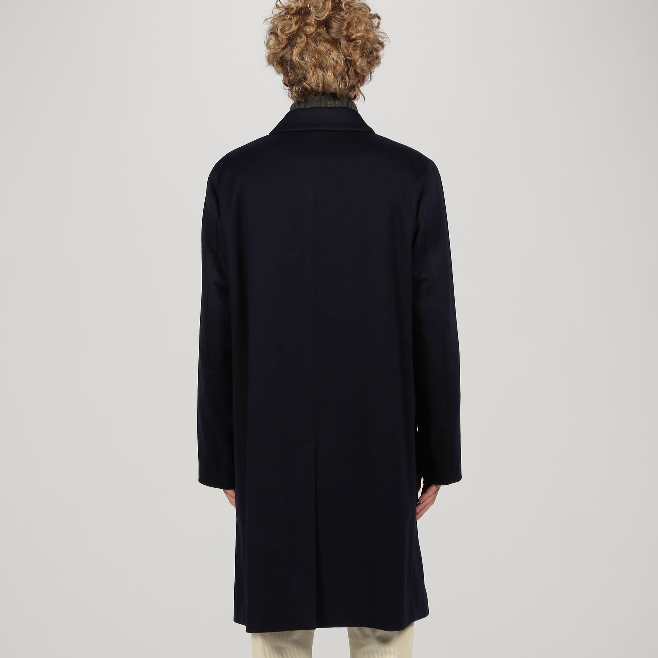 MACKINTOSH DUNKELD Loro Piana STORM SYSTEM ウールステンカラー