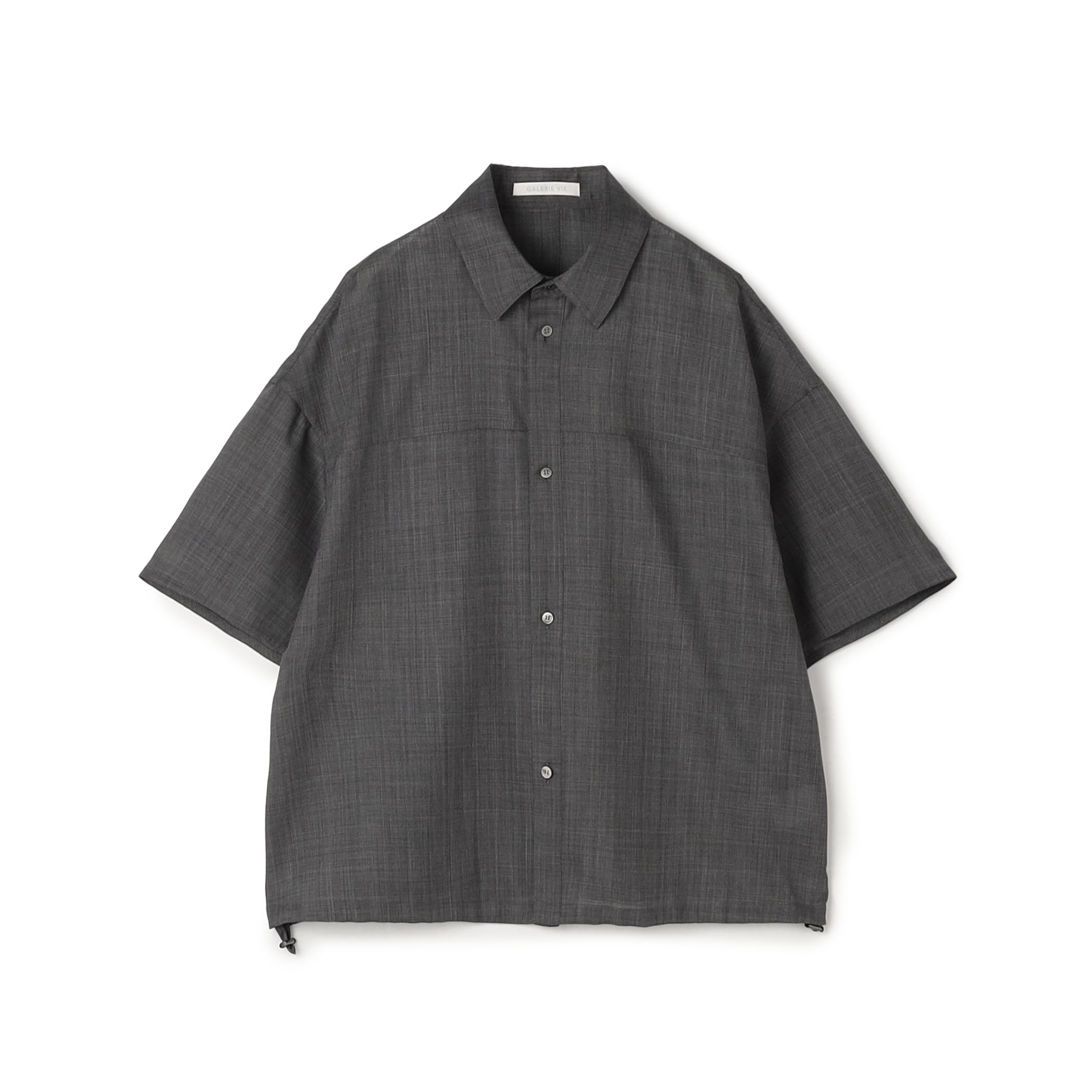 エアリークレープ ハーフスリーブシャツ