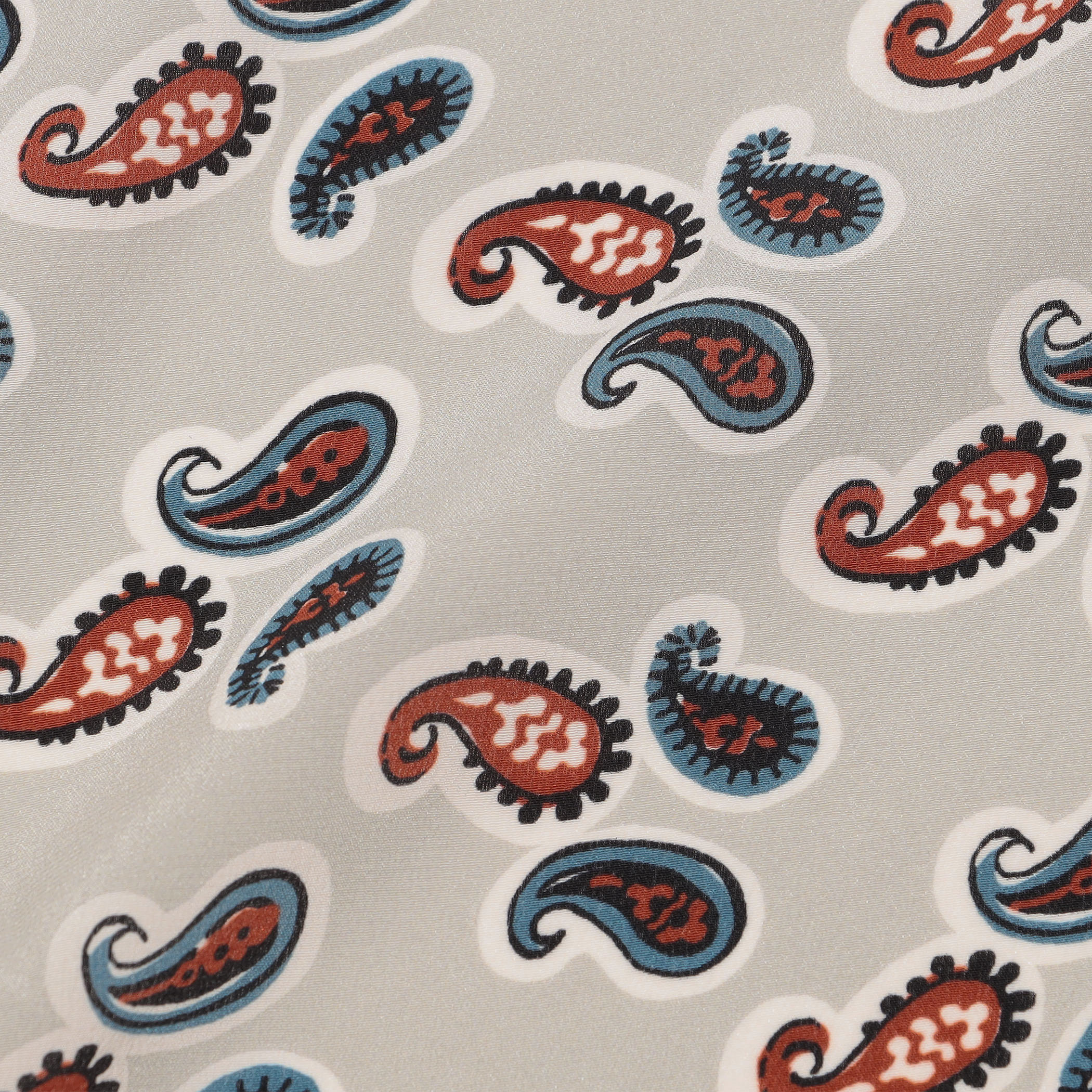 TOMORROWLAND MADE IN ITALY ペイズリー シルクポケットチーフ