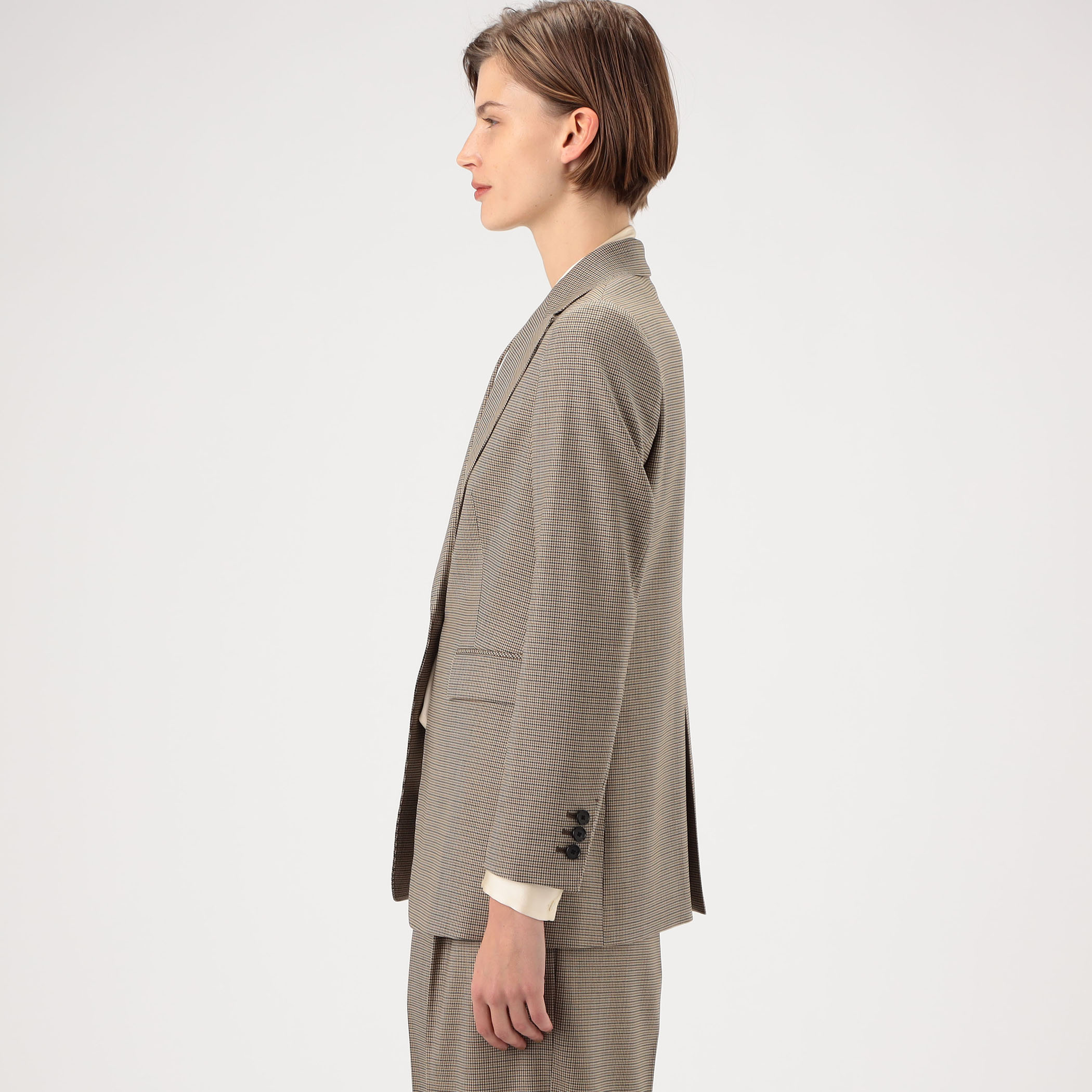 ブラウニーガンクラブチェック シングル1Bジャケット