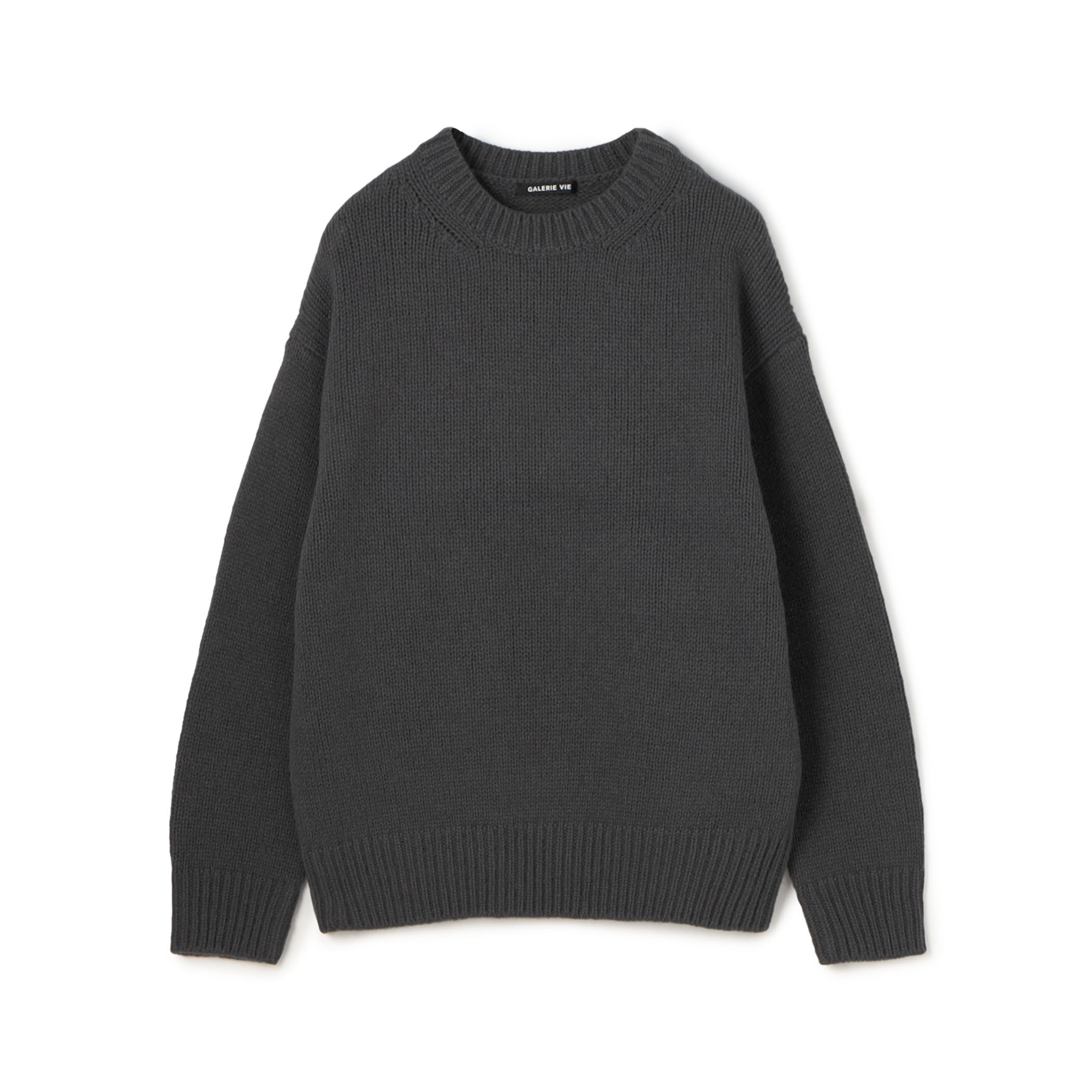 ファインウールクルーネックニット｜トゥモローランド 公式通販