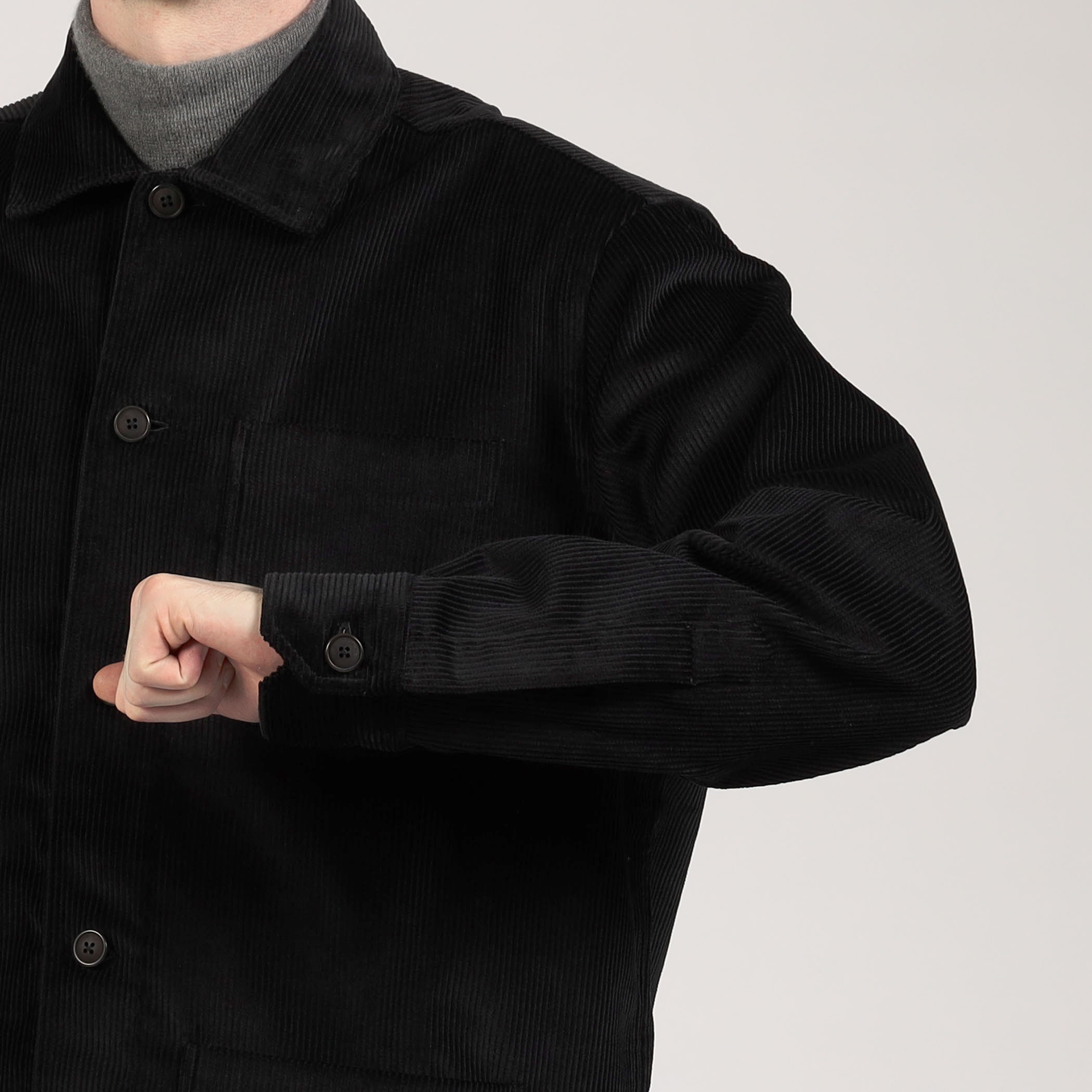 Salvatore Piccolo コットンコーデュロイ シャツブルゾン