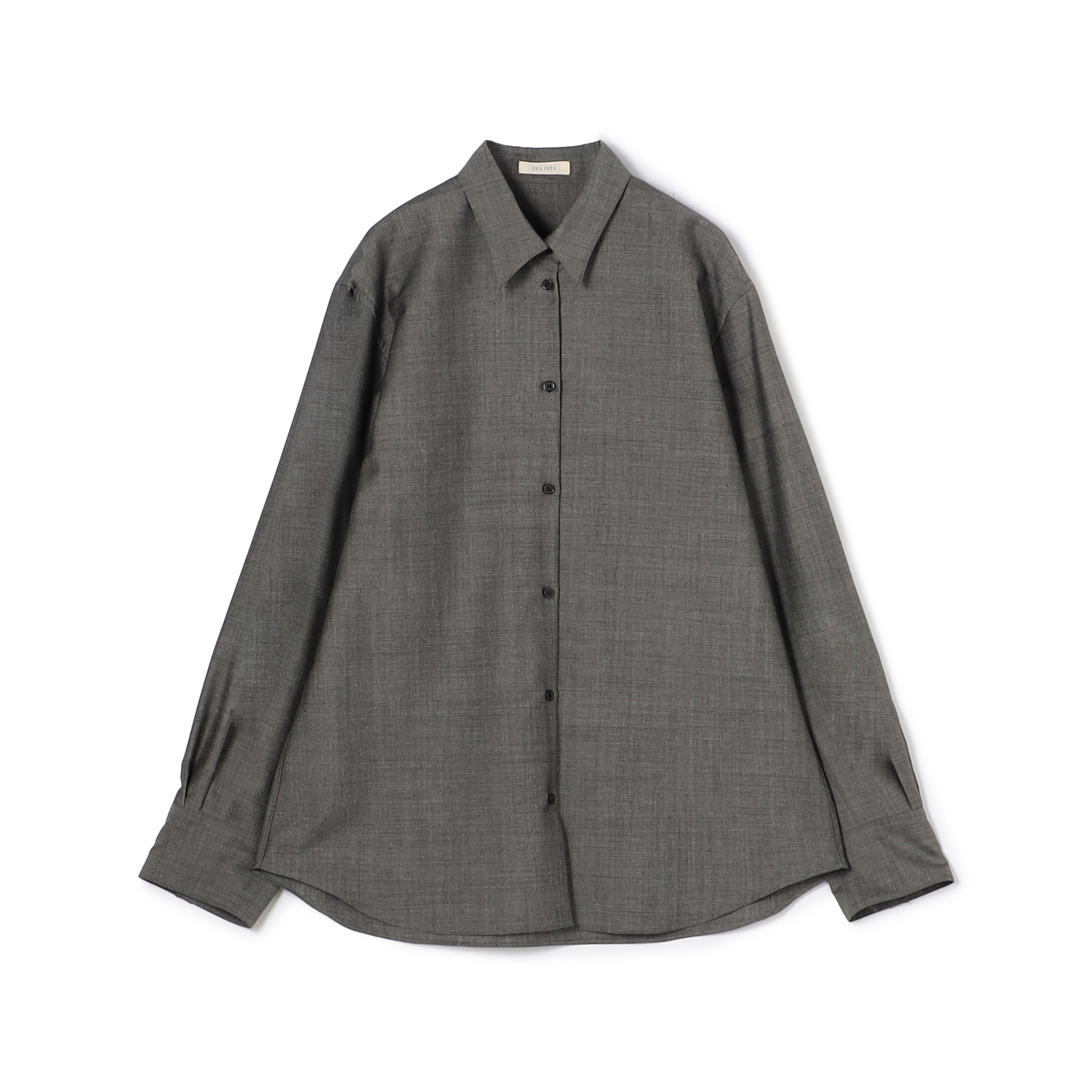 ウーステッドウールモヘヤ ドレスシャツ