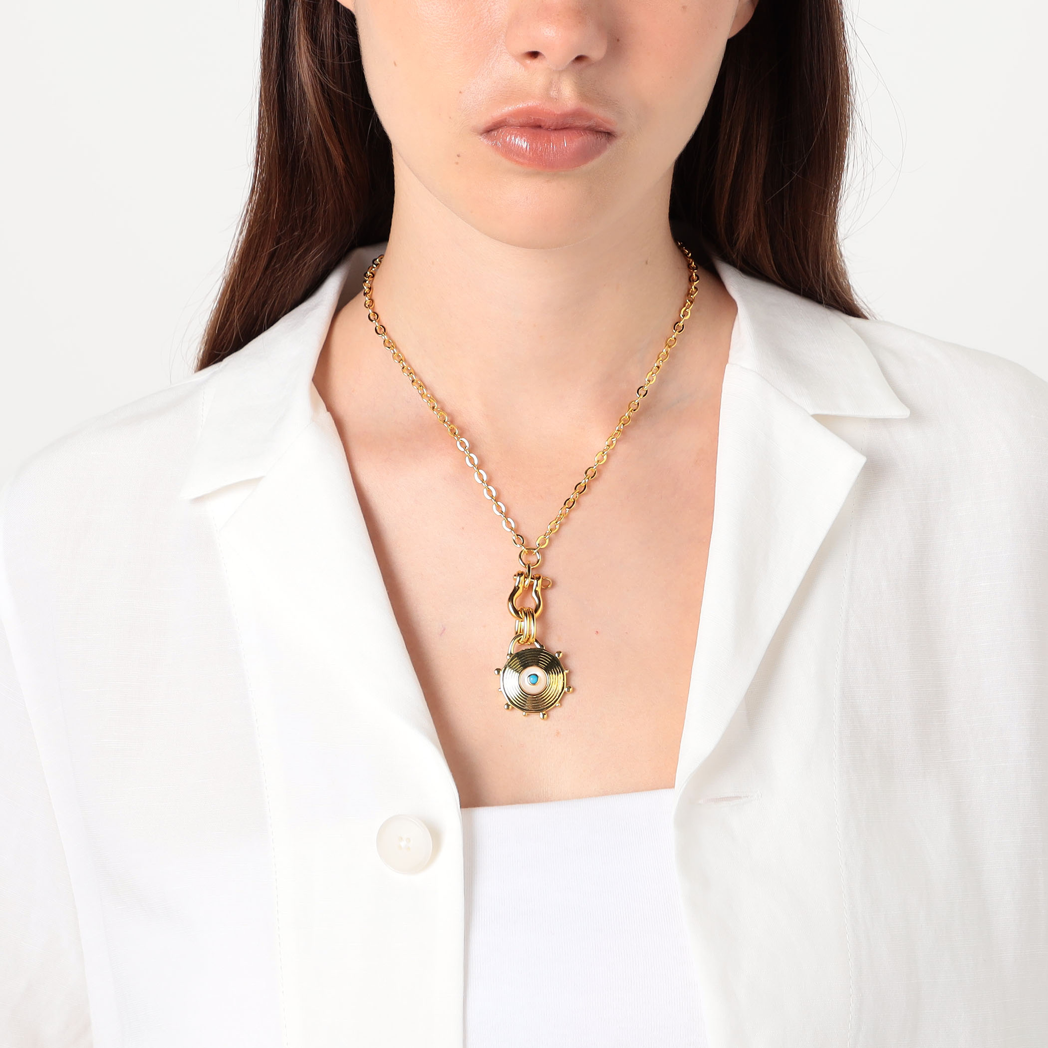 新品】定価50,400円 LIZZIE FORTUNATO ネックレス Venice Chain