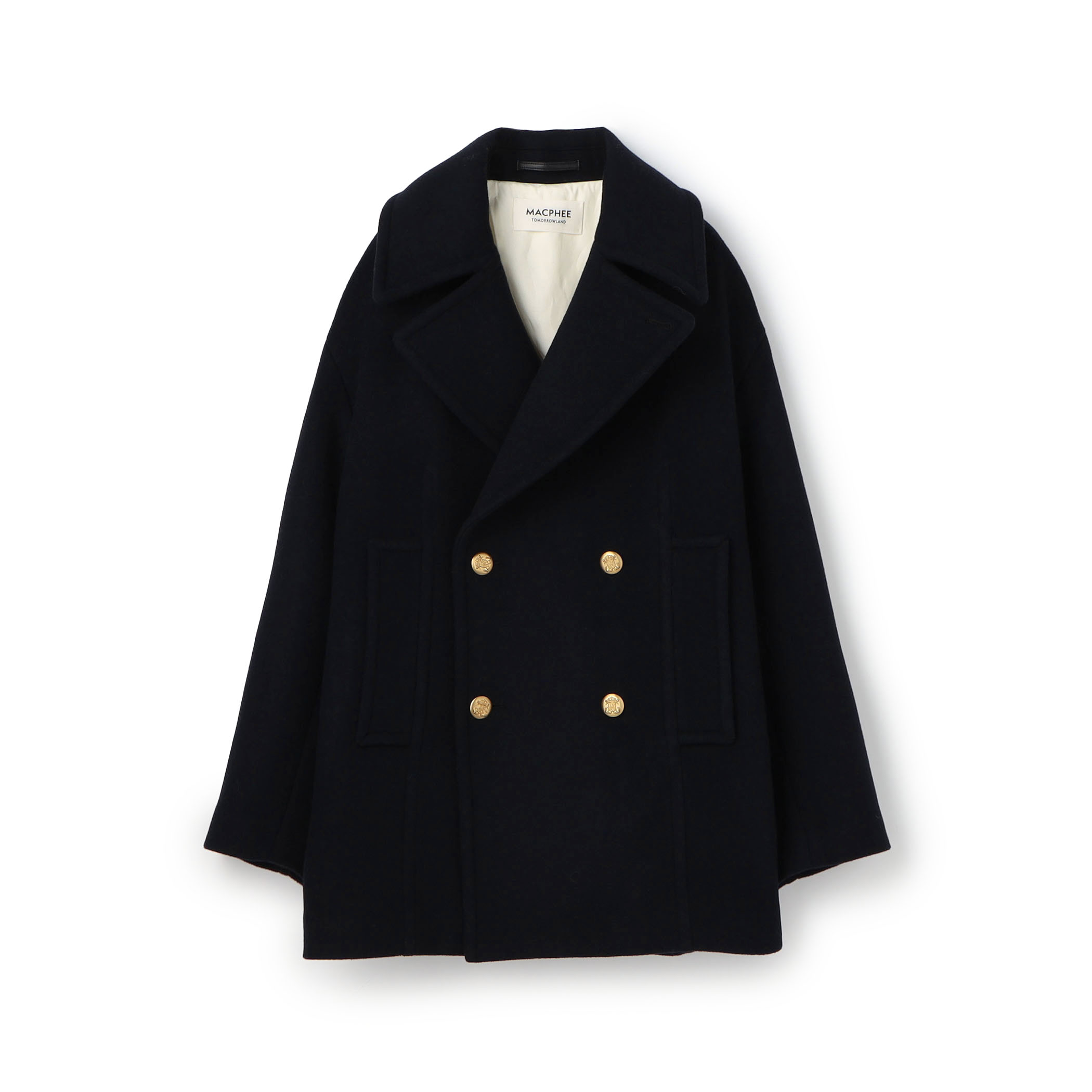 メルトンビーバー Pコート