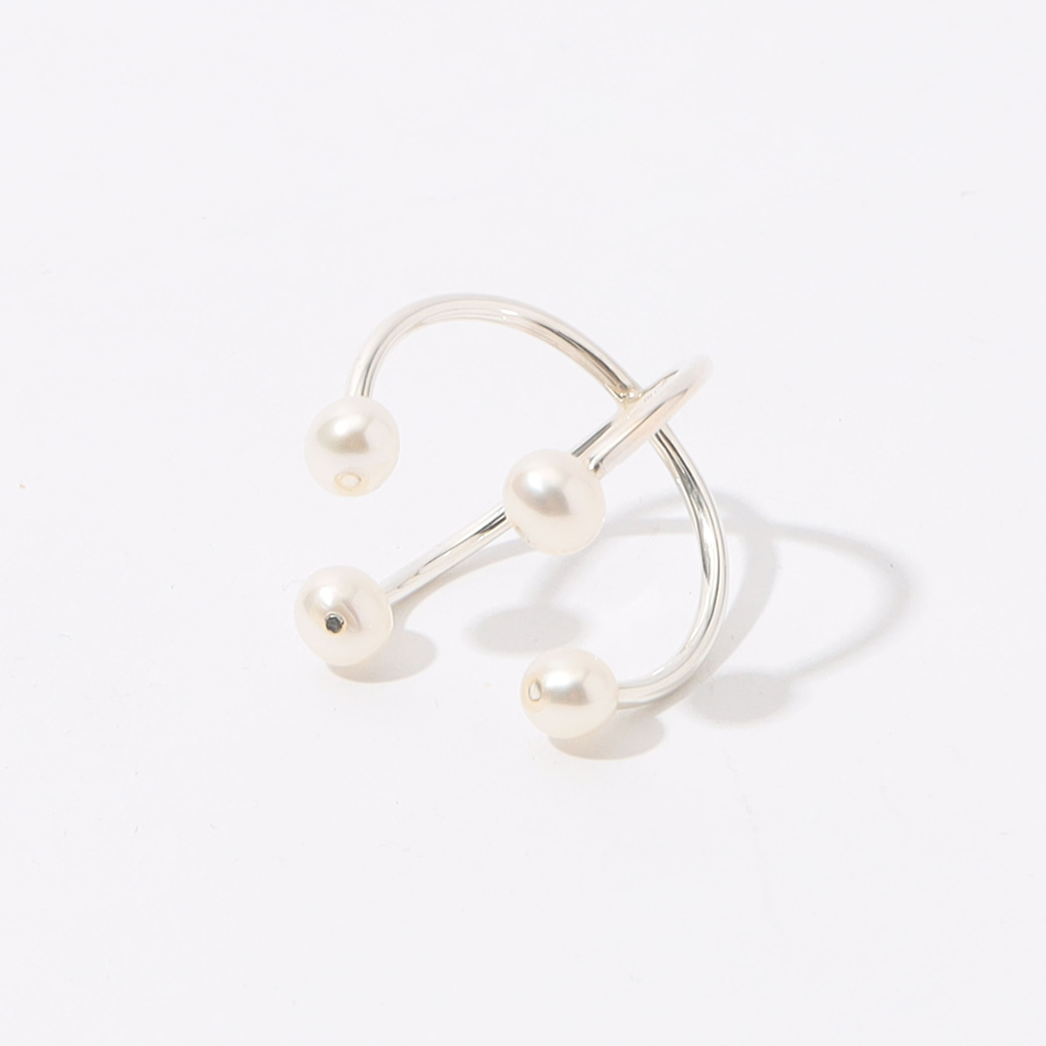 SASKIA DIEZ サスキアディッツ シルバー リング 10号 リング GLITZ RING 033．01．01．000．09．20