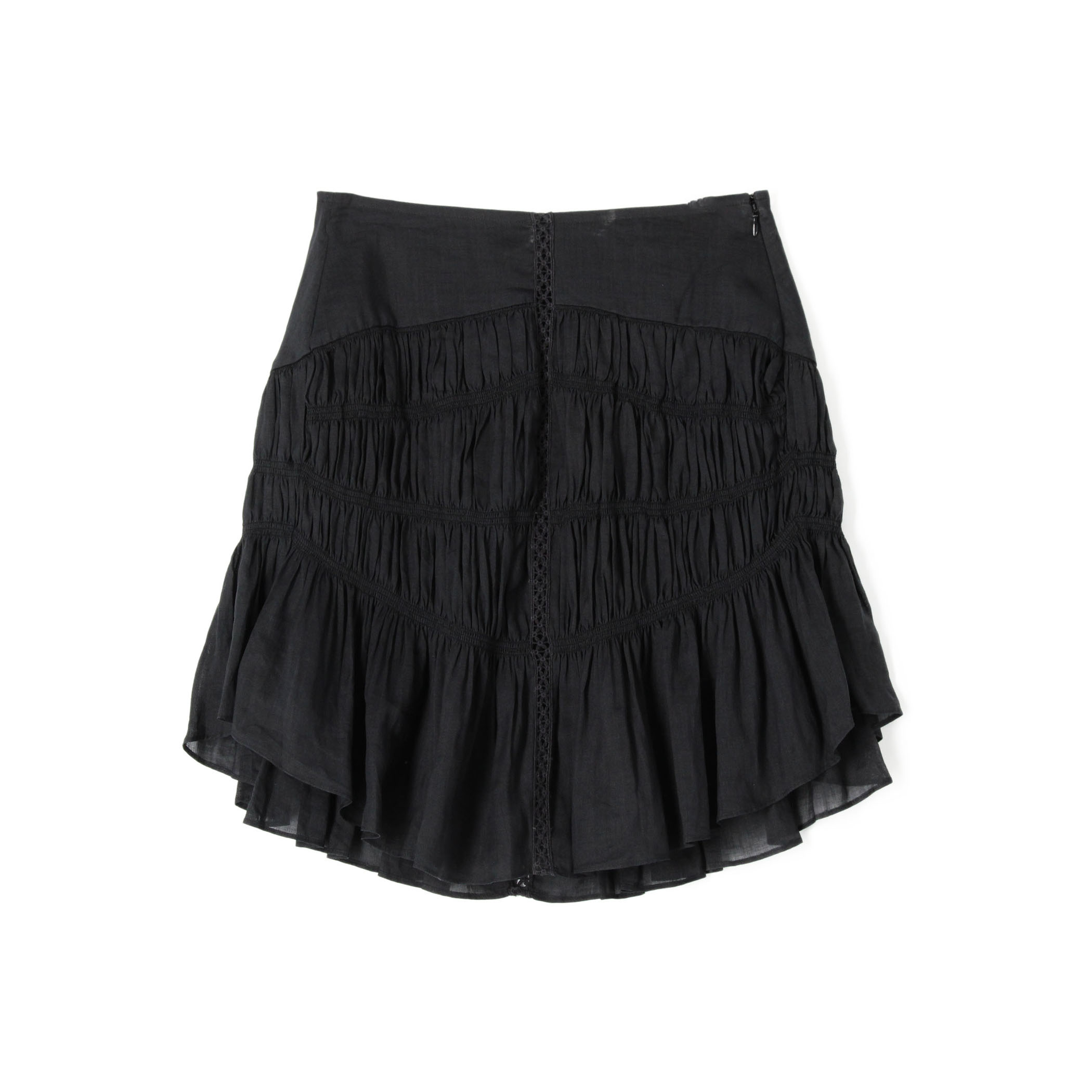 ISABEL MARANT SIDNEY リネン フリルミニスカート｜トゥモローランド 