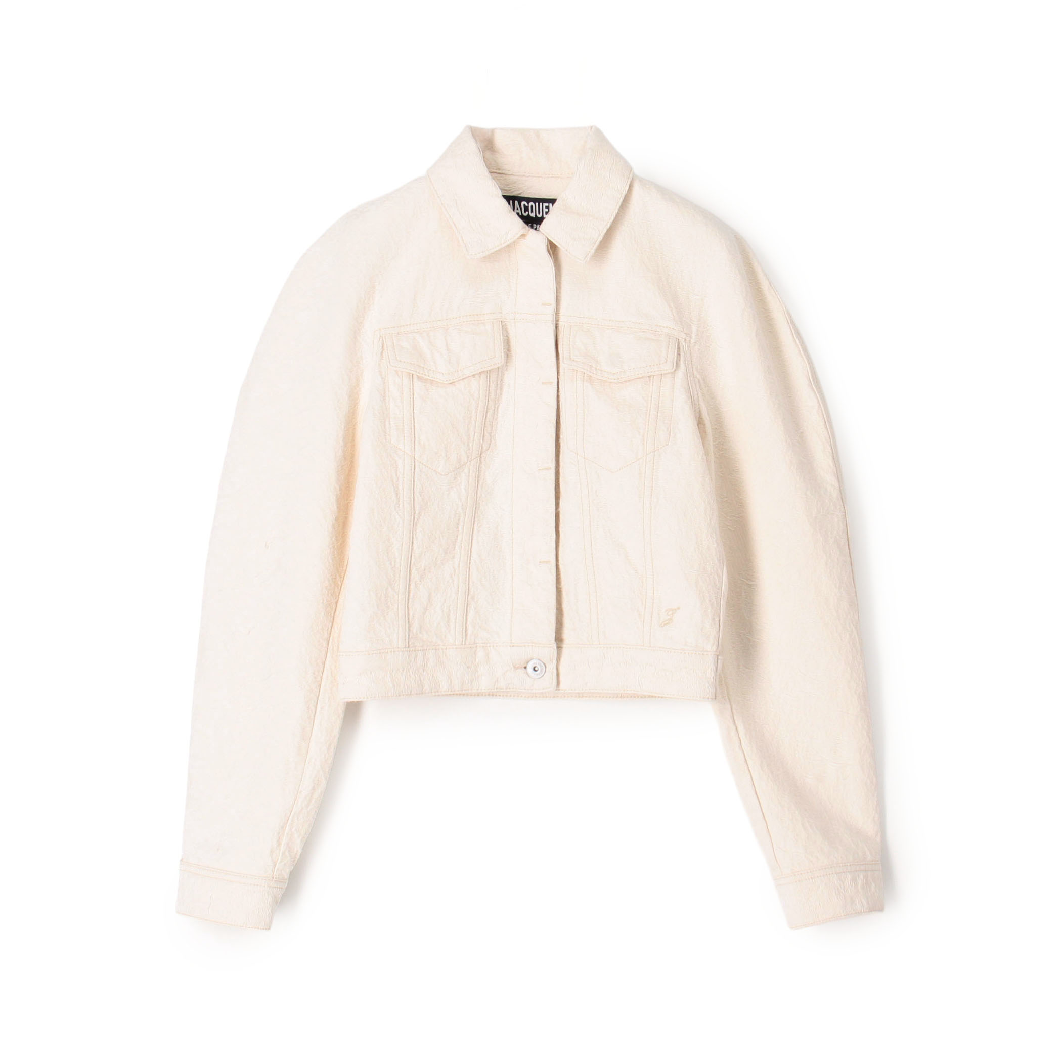 JACQUEMUS LA VESTE DE-NIMES OVALO コットンブルゾン