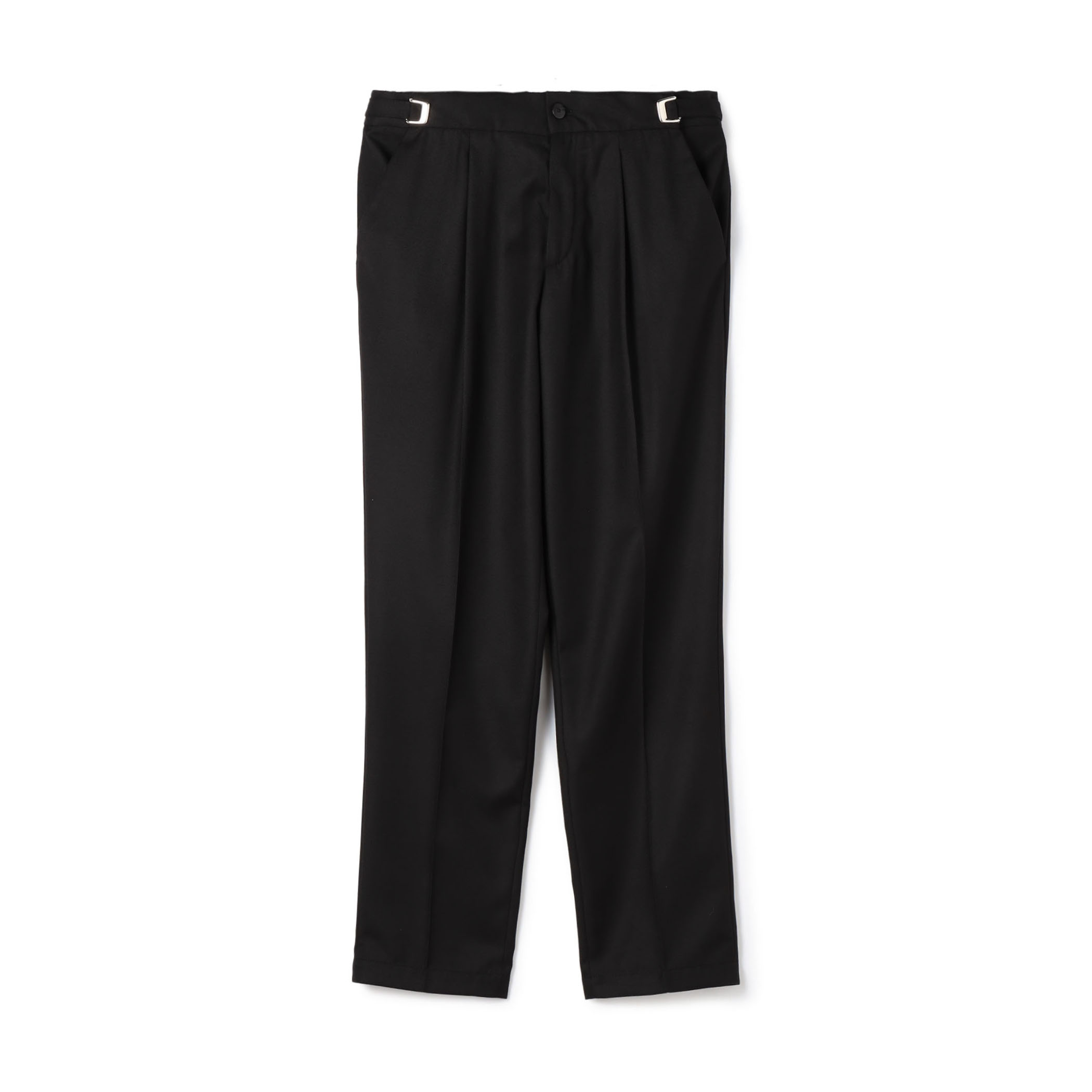 Cellar Door LEO ポリエステルレーヨン サイドアジャスターパンツ