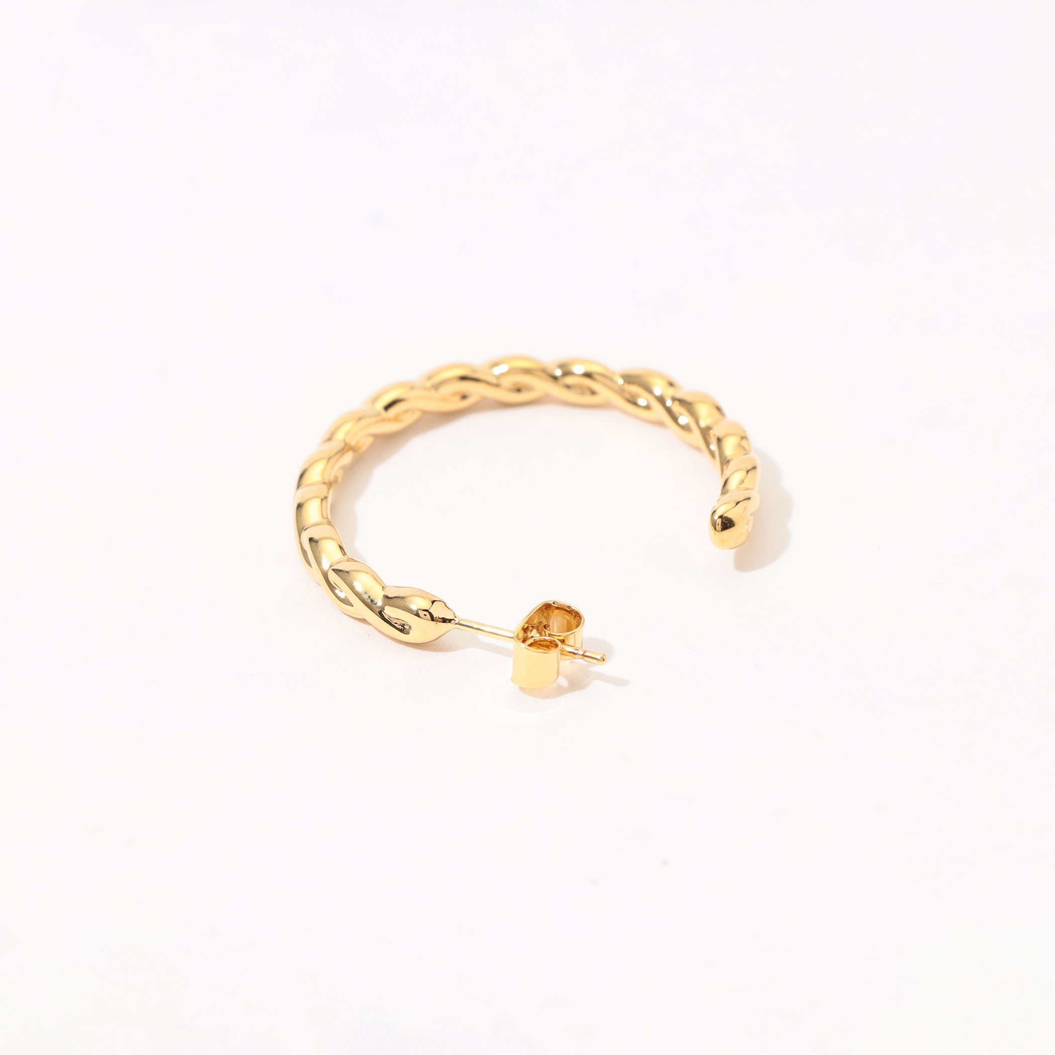 別注】PHILIPPE AUDIBERT FAY HOOPS ゴールドピアス