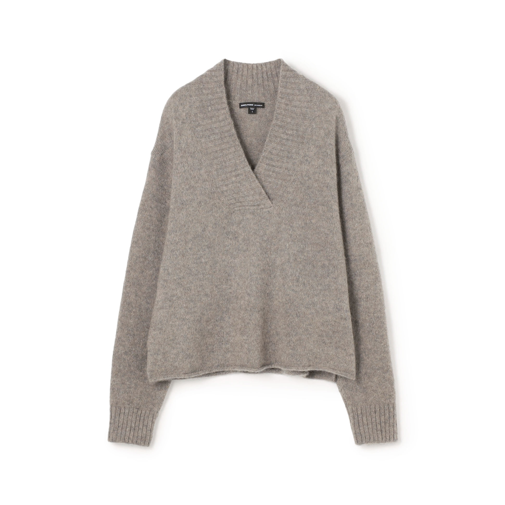 ライトウェイト テクスチャードカシミヤVネックニット WLTC3254