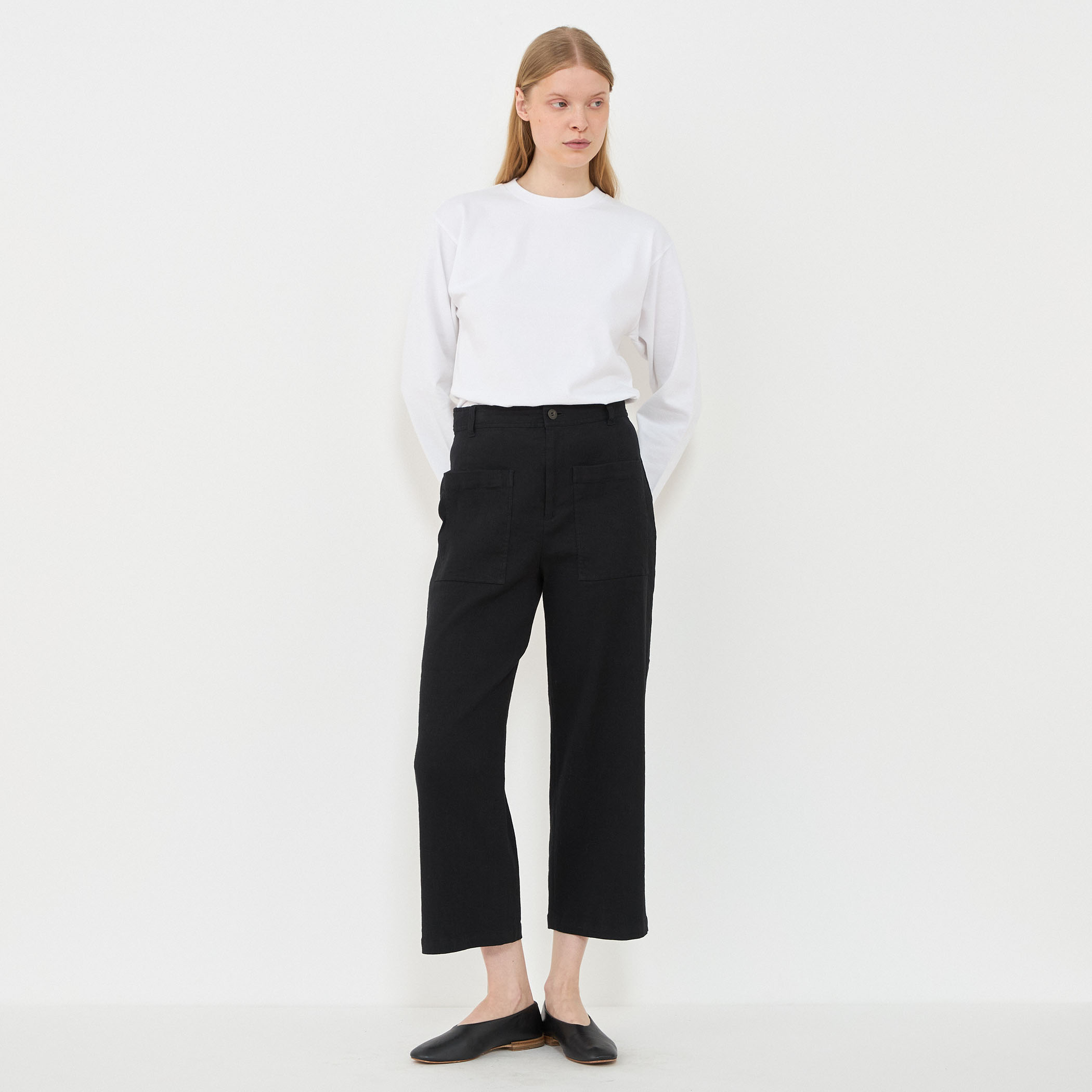 コットン吊り天竺 ロングスリーブプルオーバー｜トゥモローランド 公式通販