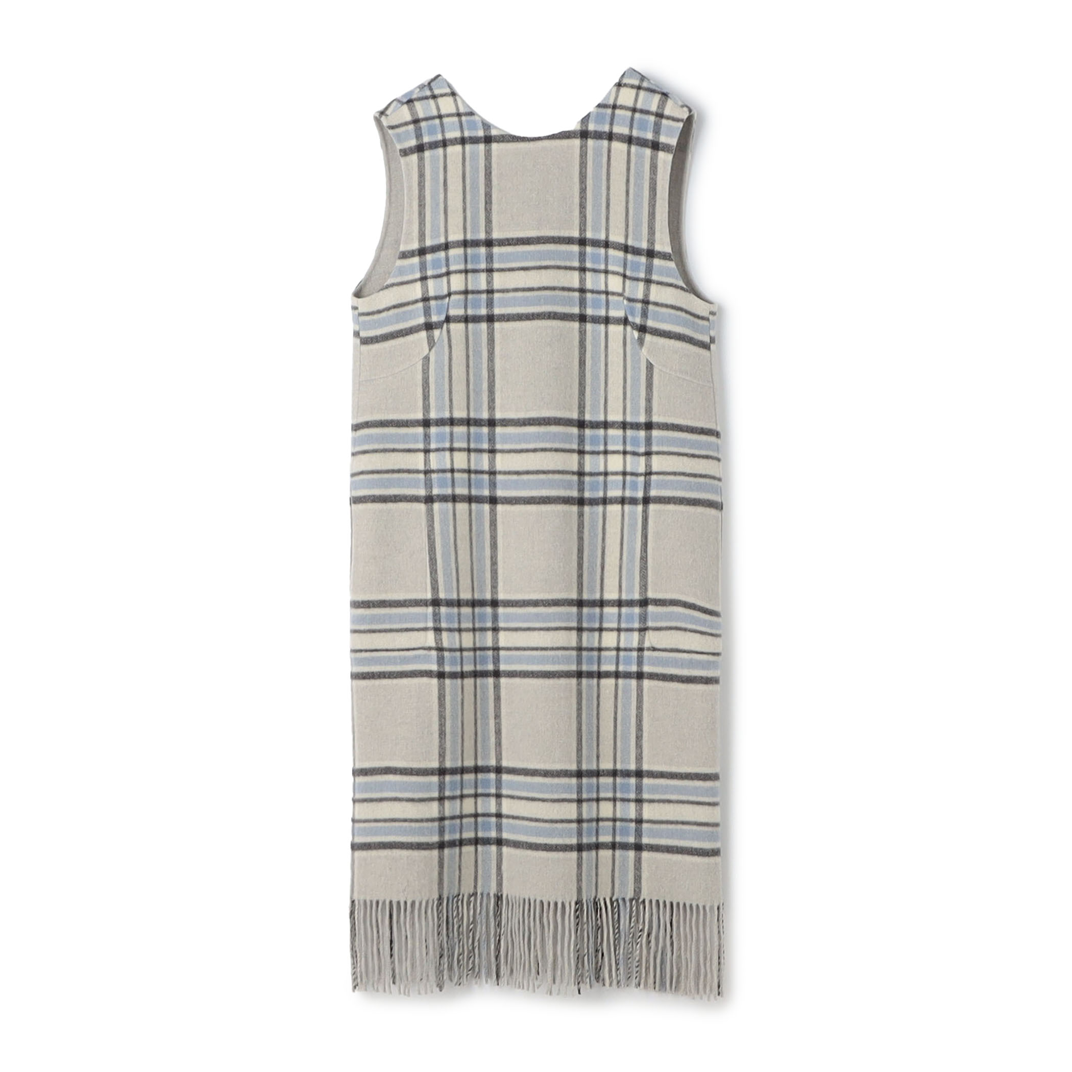 リバーブランケット バックボタンワンピース