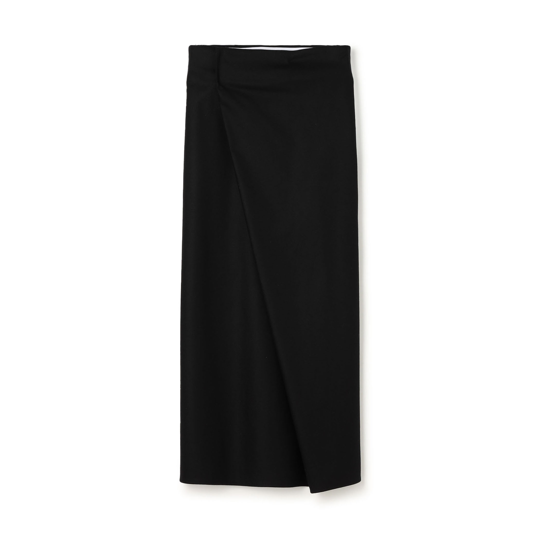 OVERCOAT WRAP SKIRT FLANNEL
