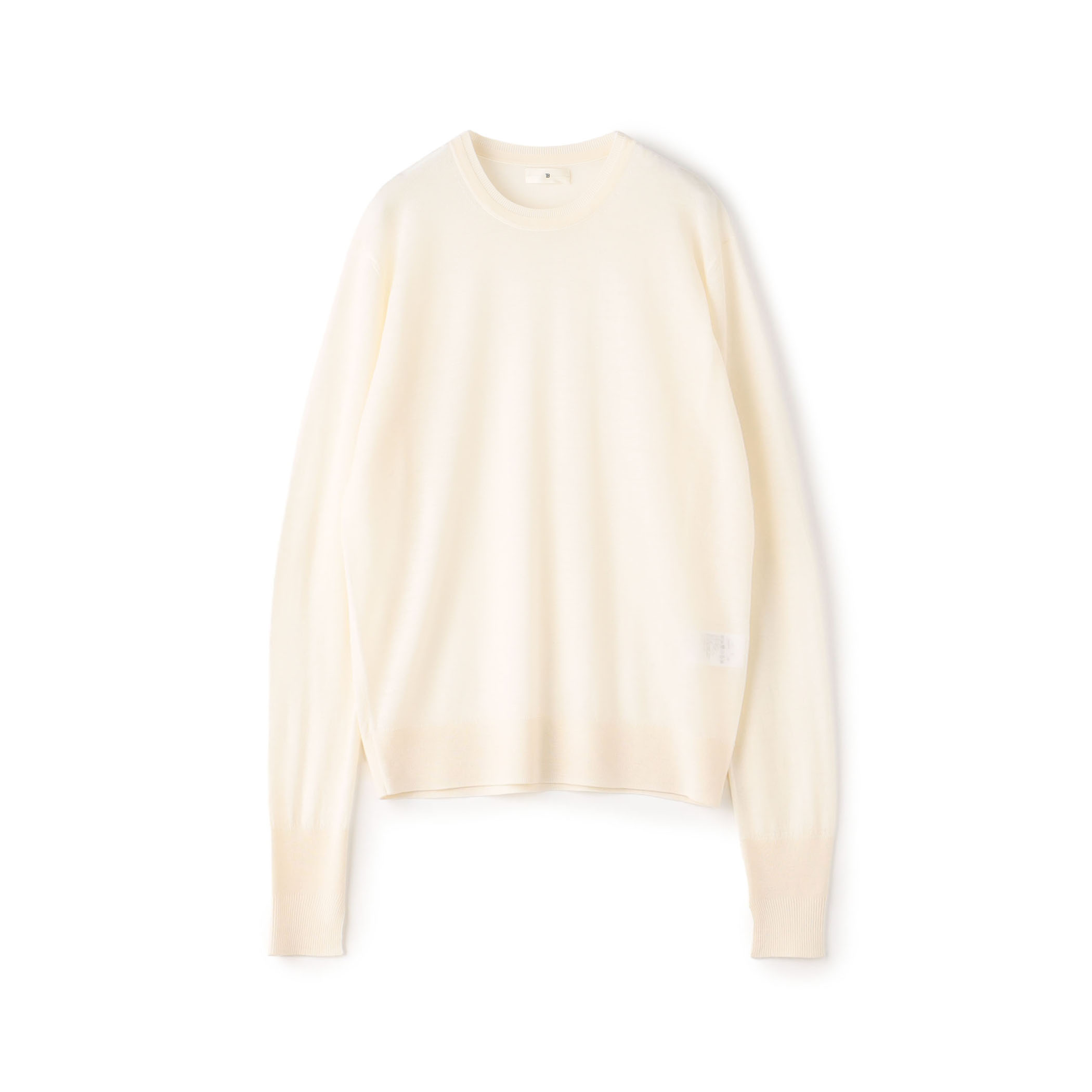 カシミヤ クルーネックプルオーバー