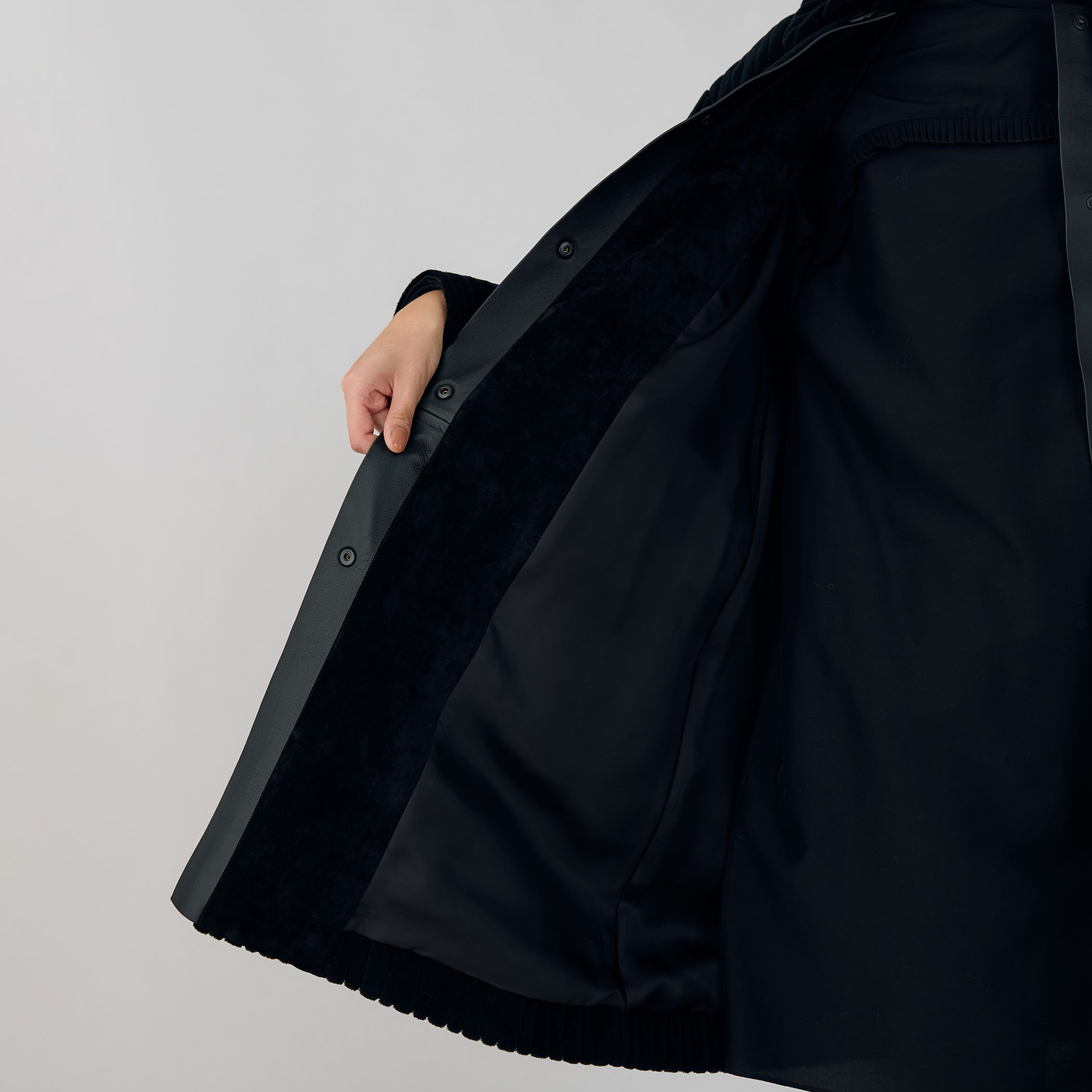 ワイドリッジパイル ステンカラーコート｜トゥモローランド 公式通販