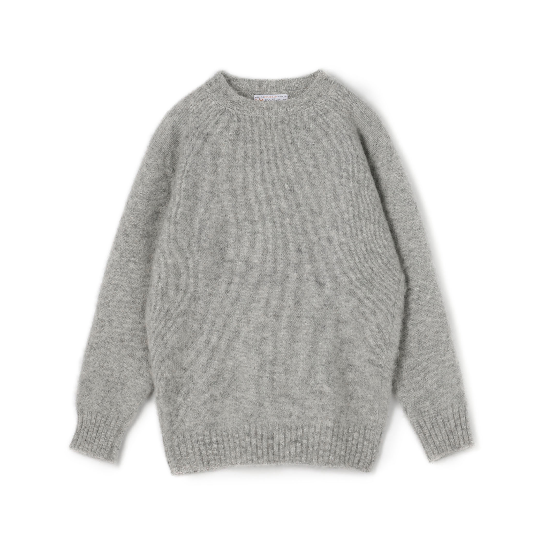 SHETLAND WOOLLEN Co. ウール クルーネックプルオーバー