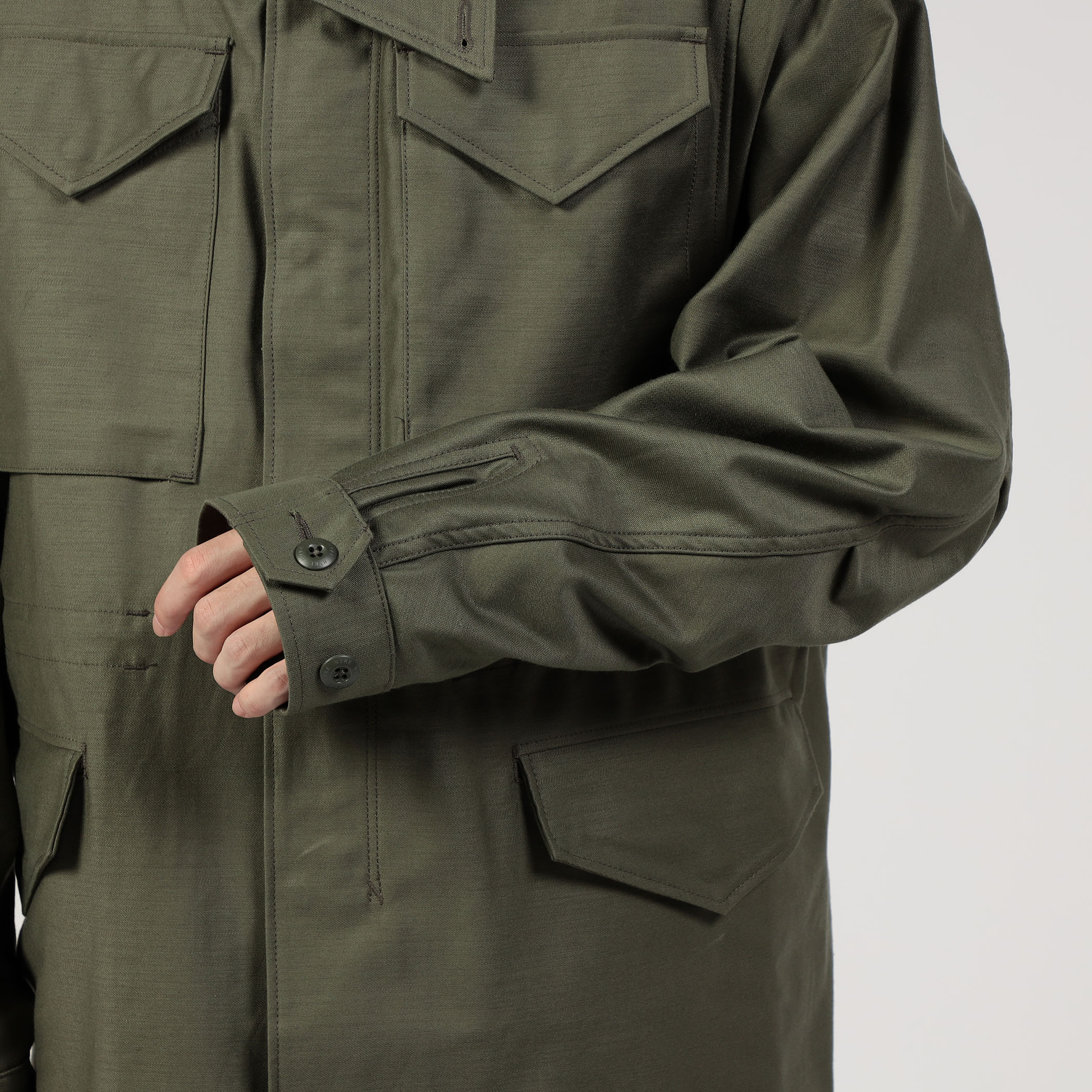 HYKE M-51 TYPE FIELD コットン ブルゾン
