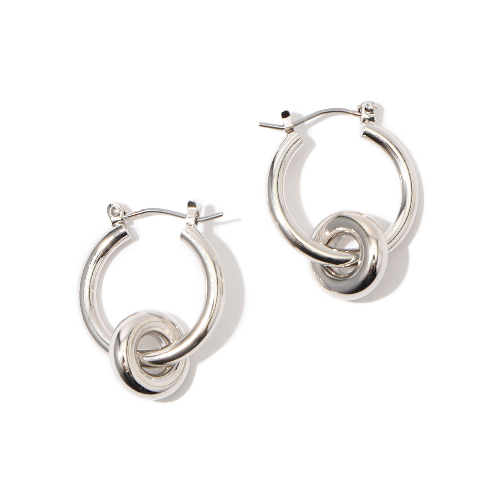 LAURA LOMBARDI SILVER ISOLA ピアス-