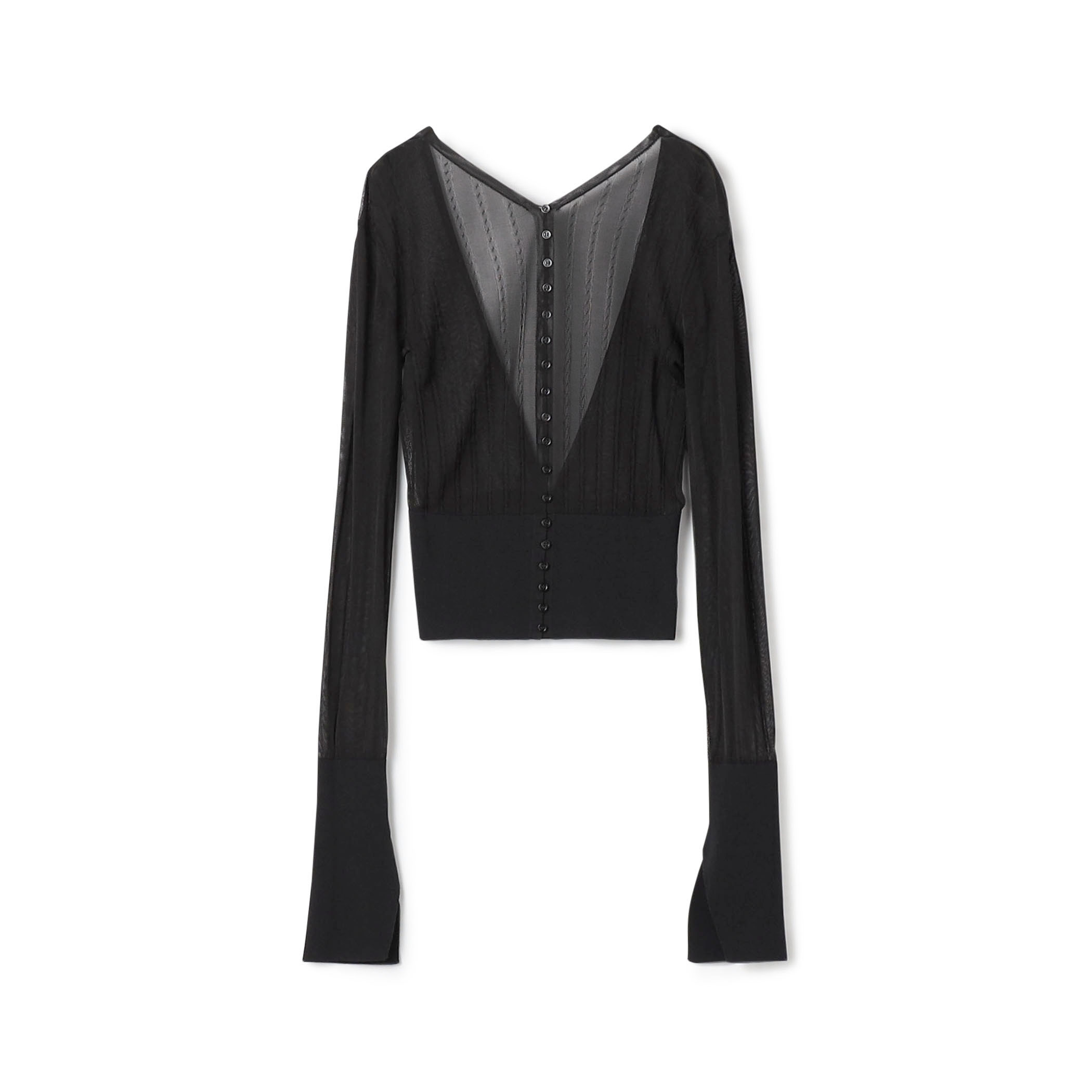 JACQUEMUS LE CARDIGAN JOYA バックオープンカーディガン