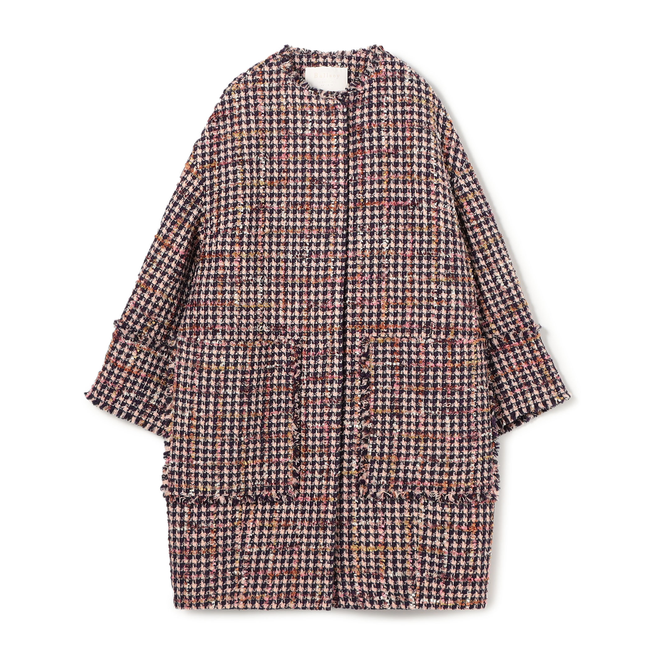 【WEB先行予約】フィルムヤーンツイード コクーンコート