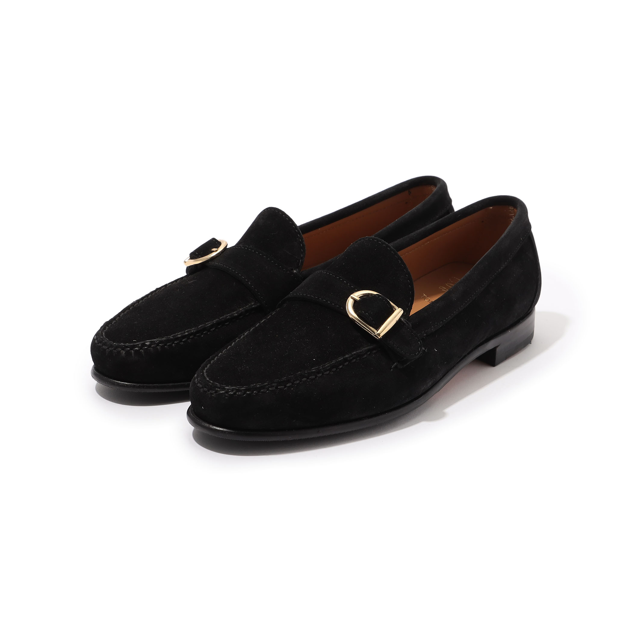 CASTELLANO モンクストラップ スウェードローファー｜トゥモローランド