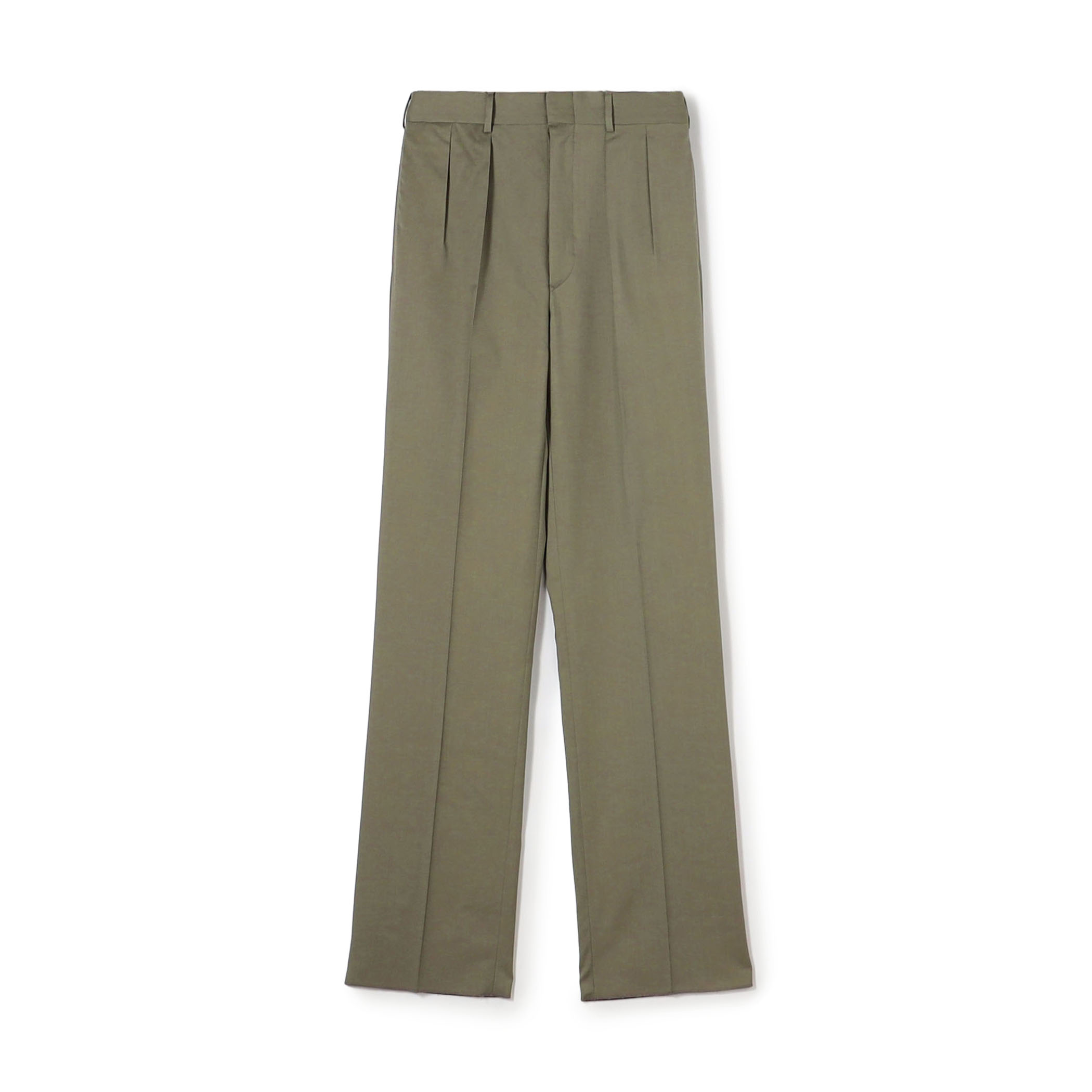 BERNARD ZINS H8 ウール 2プリーツトラウザーズ