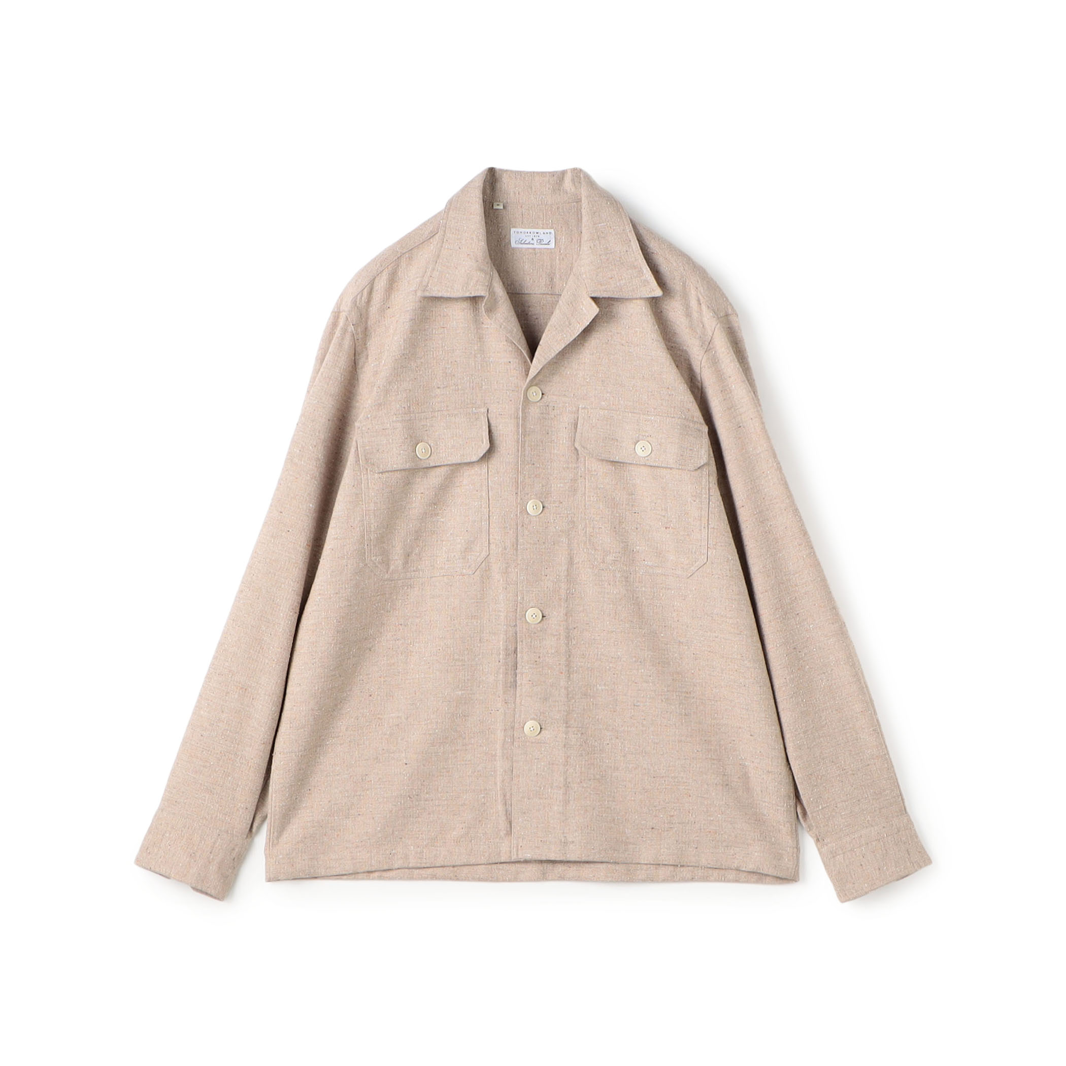 【別注】Salvatore Piccolo VIETNAM コットンシルクネップ シャツブルゾン