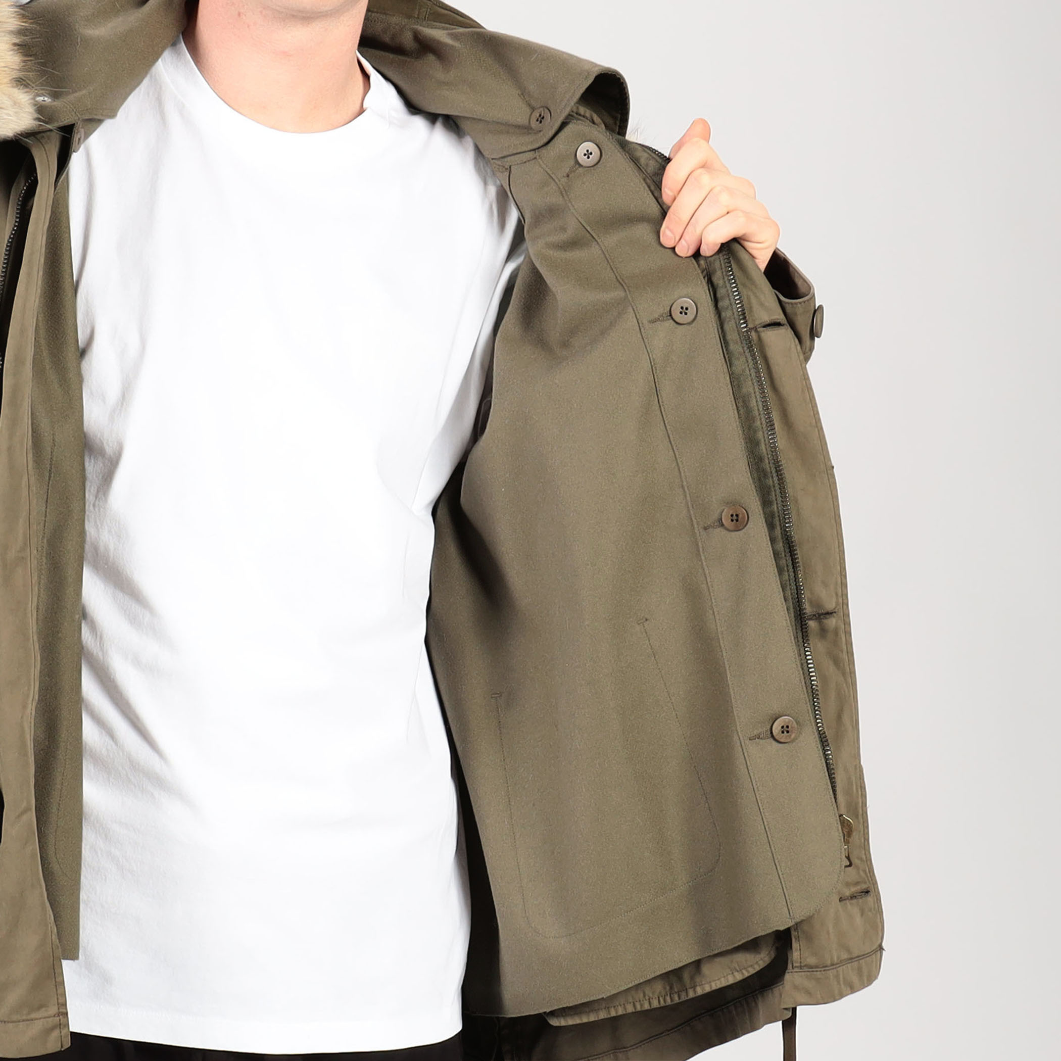 kiminori morishita Garment dyed st mods with melton liner