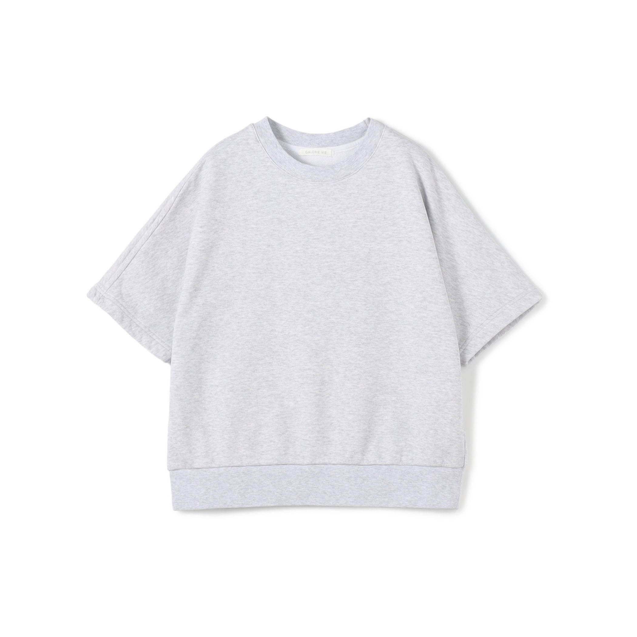 スビンバックパイル ハーフスリーブプルオーバー