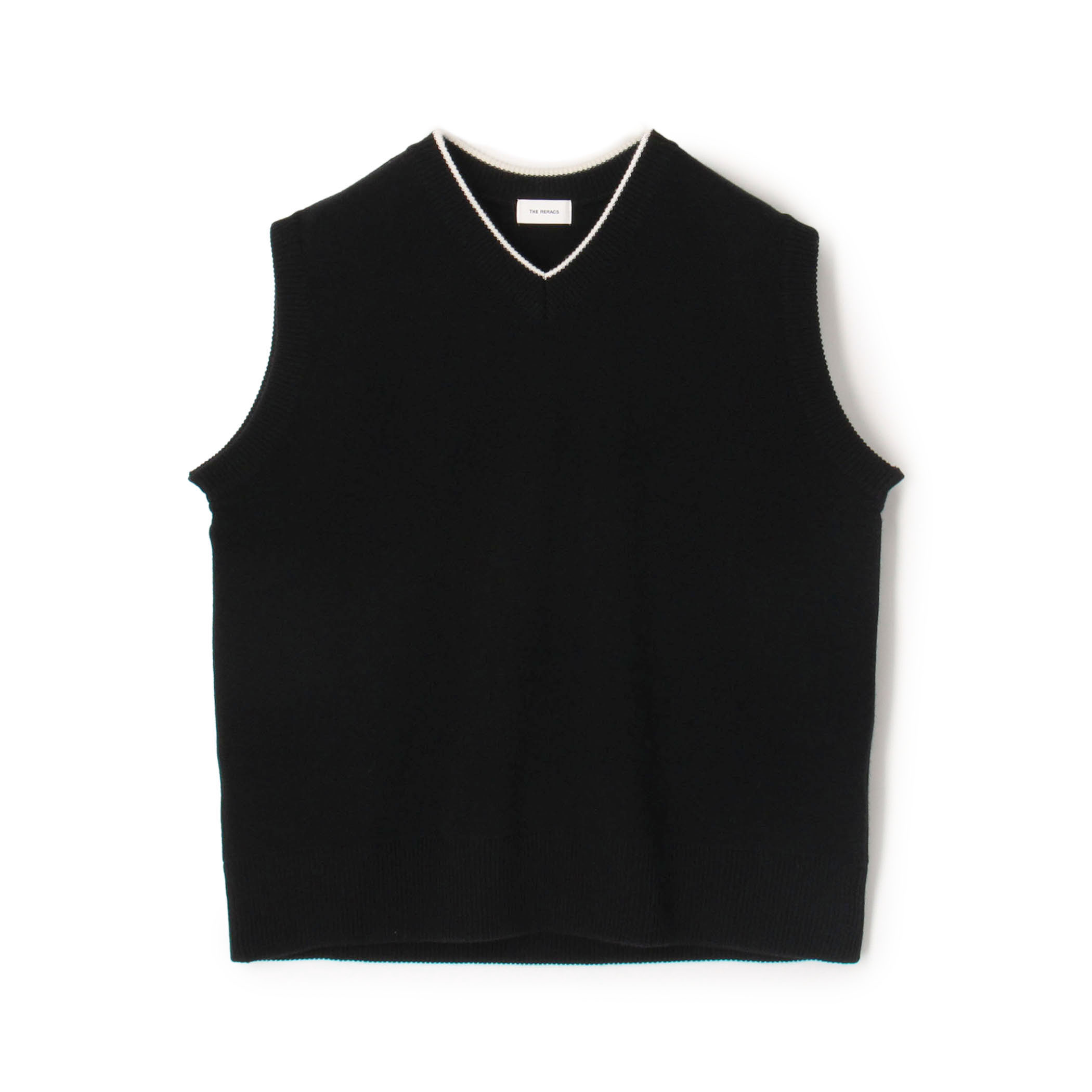 【別注】THE RERACS &times; Edition V NECK VEST ニットベスト