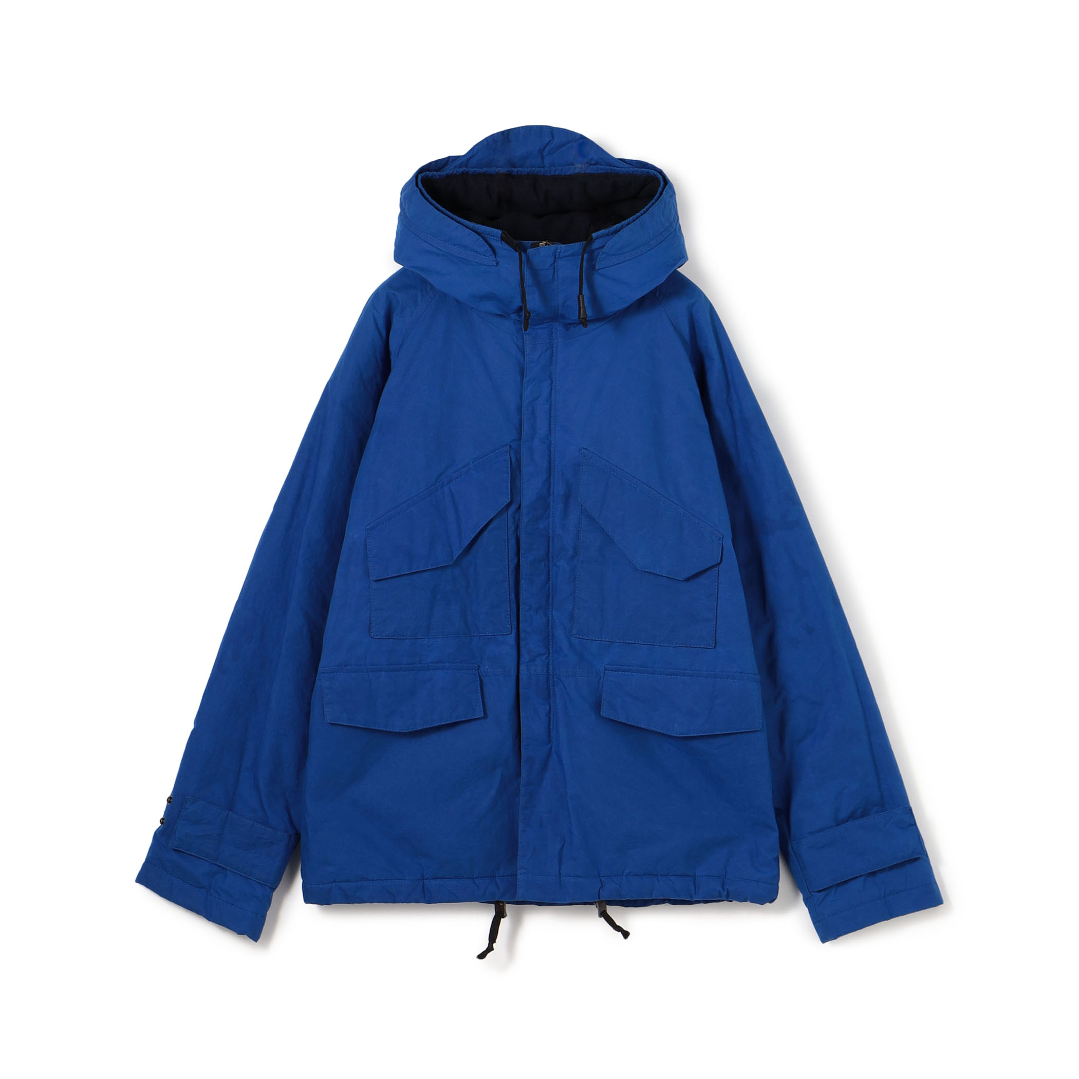 RR ROMANO RIDOLFI ワックスコットン フーデッドブルゾン