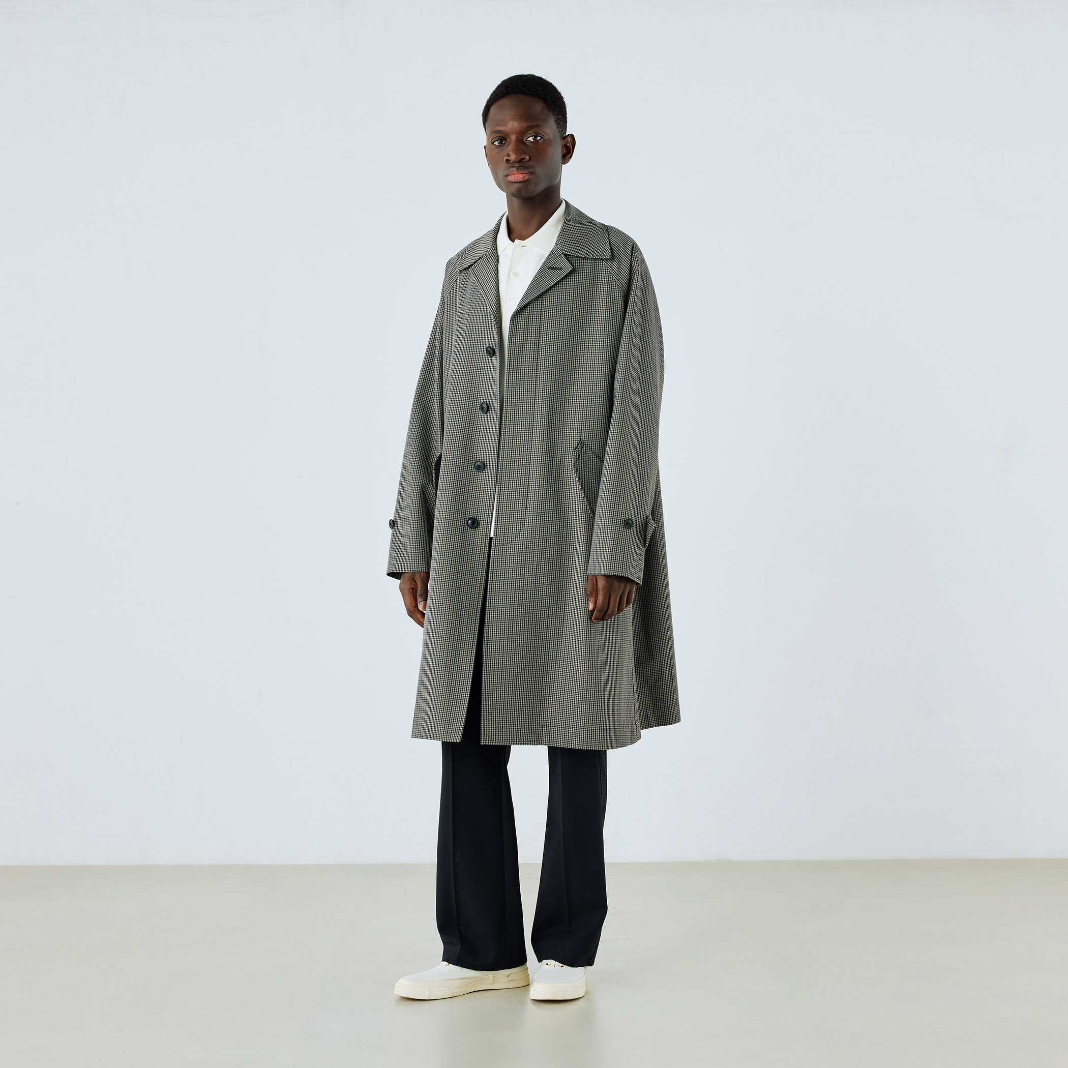 ウールコットン ステンカラーコート TRENCH｜トゥモローランド 公式サイト