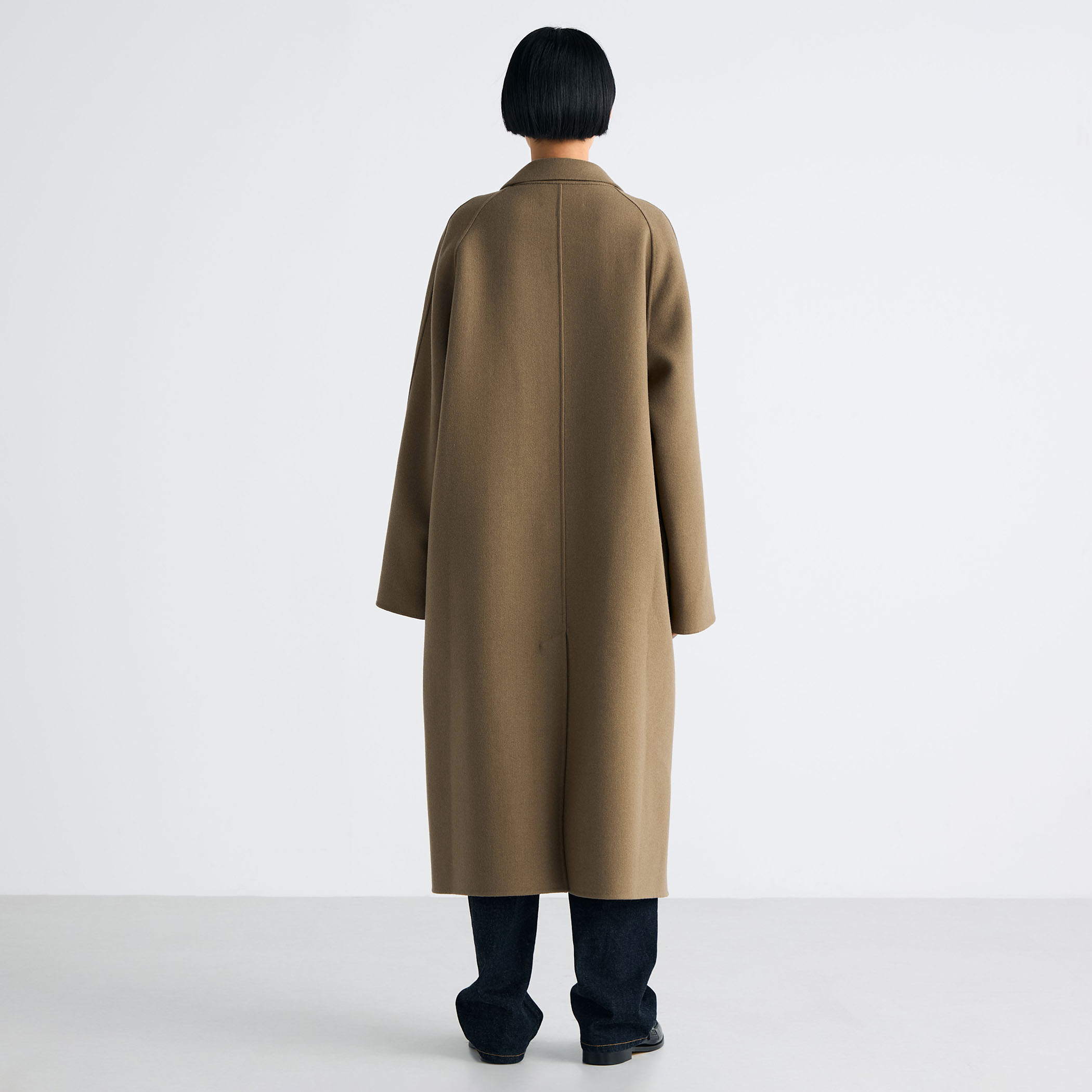 【激アツ】トゥモローランド ピルグリム ウールカシミヤ ポロコート WEB先行予約】ウールカシミヤ ダブルフェイス ロングコート