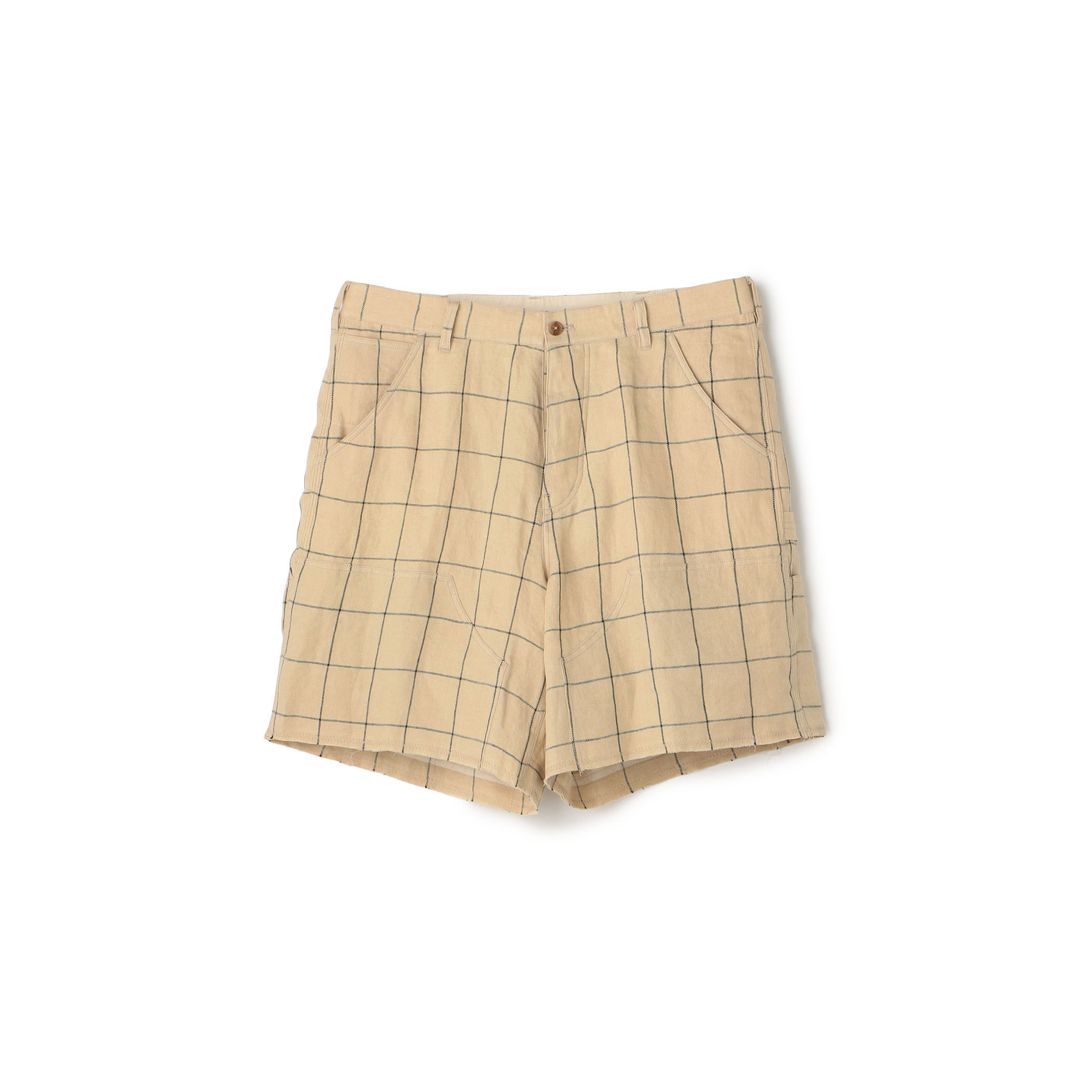 MAATEE&SONS SHORT PAINTER リネン ペインターショーツ