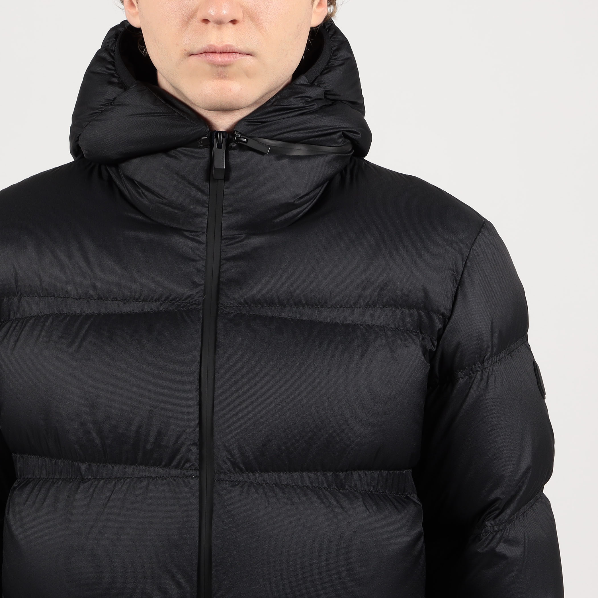 MONCLER MAI MASAC JACKET ナイロン フーデッド ダウンブルゾン
