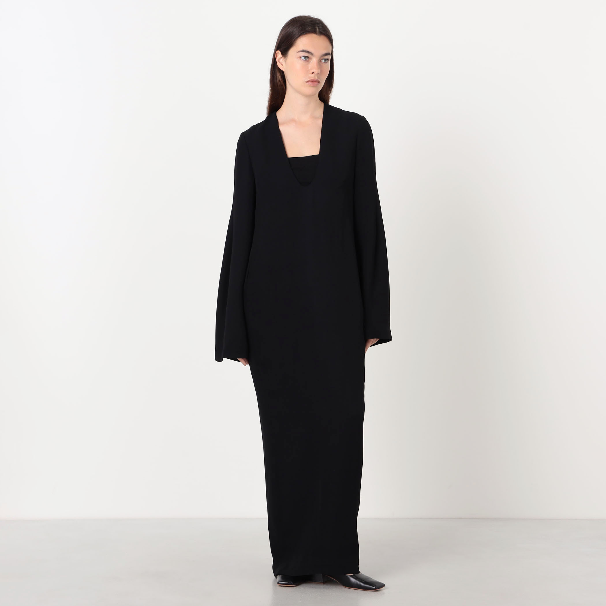 TOTEME BELL-SLEEVE ロングドレス｜トゥモローランド 公式サイト