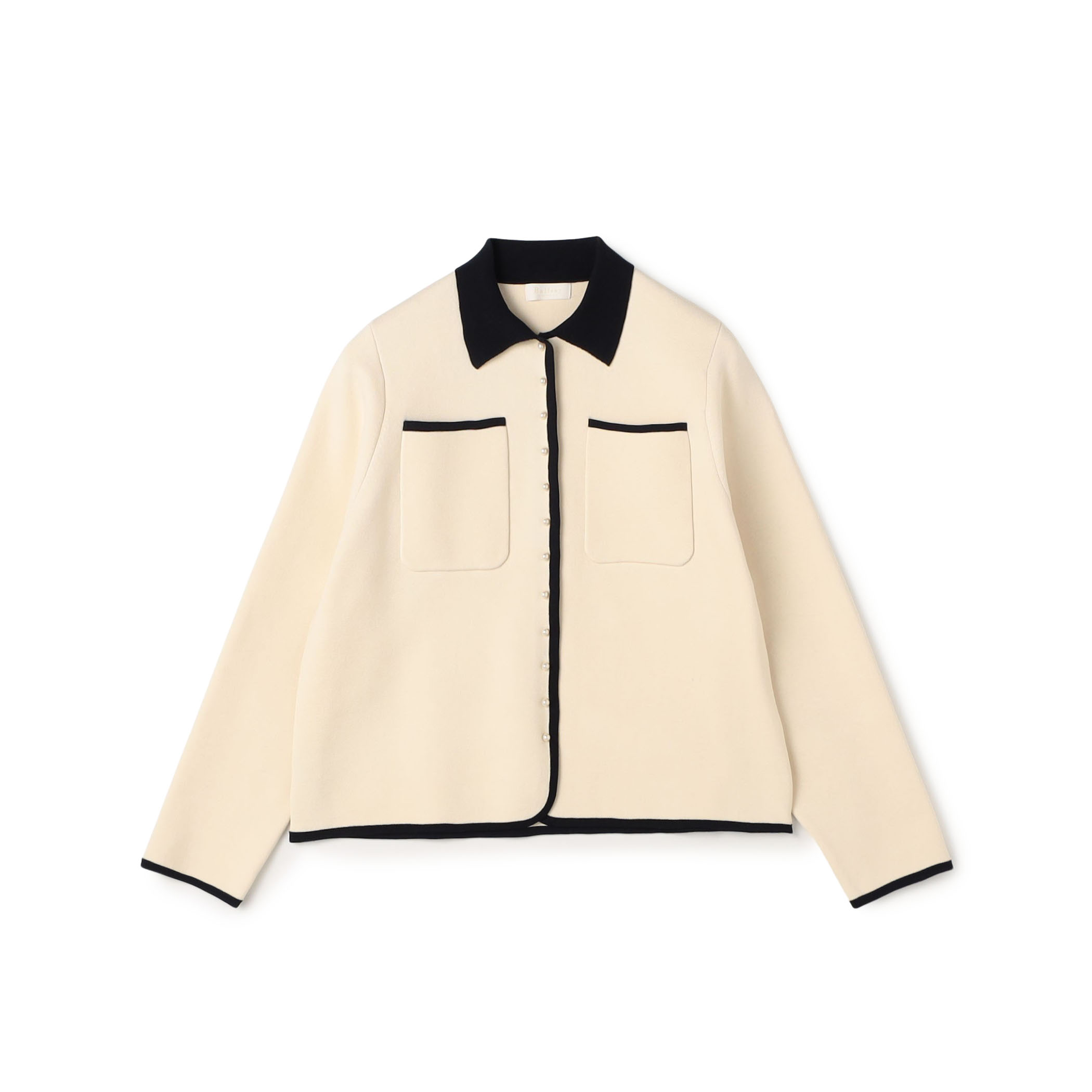 パールコンビ シャツカーディガン