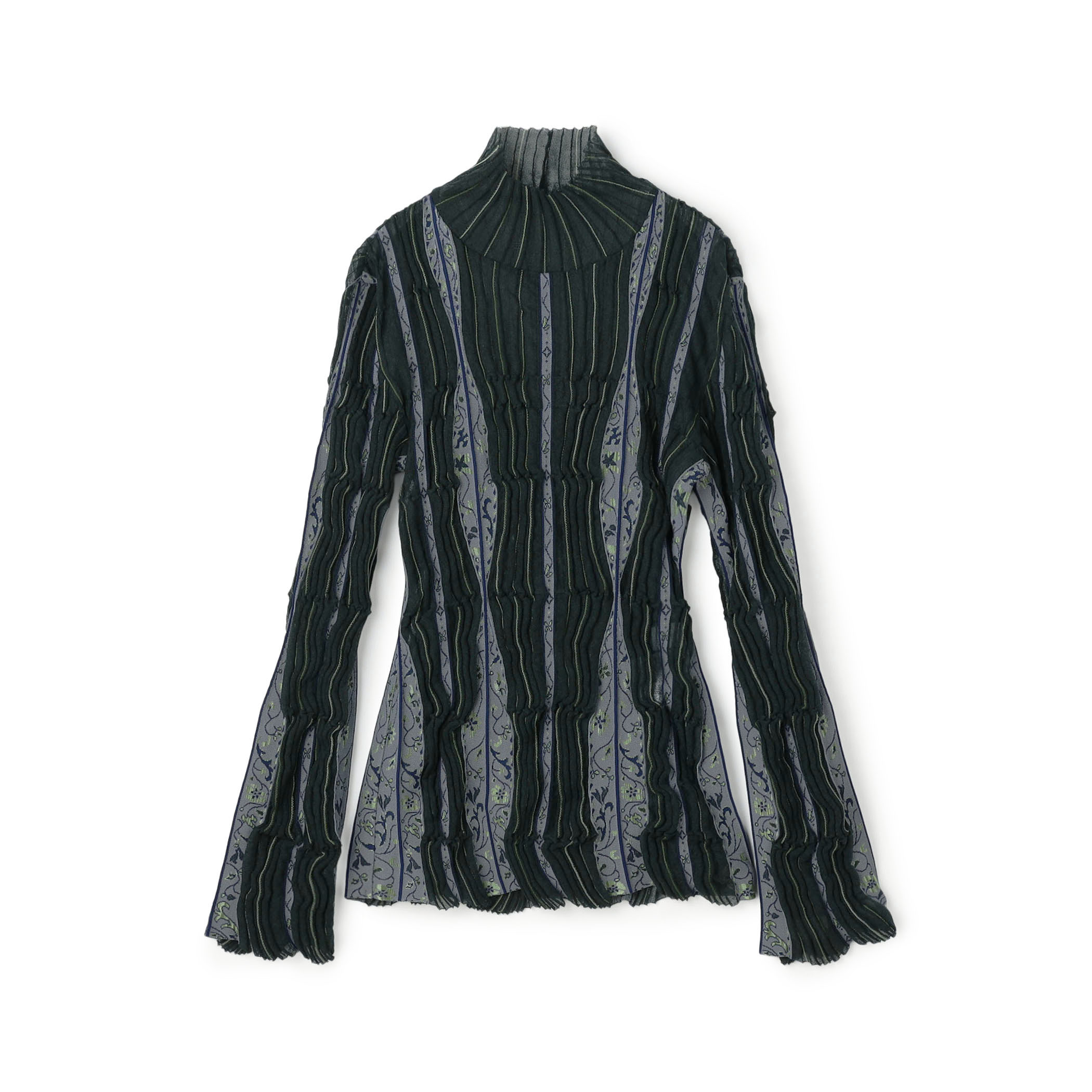 Mame Kurogouchi Fluid Jacquard Knit Top ジャカードニット