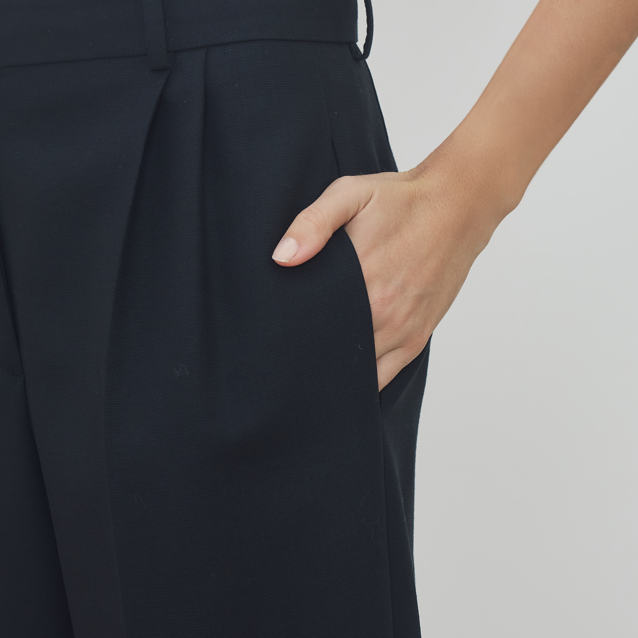 ウールバスケットウェーブ タックワイドパンツ｜トゥモローランド 公式