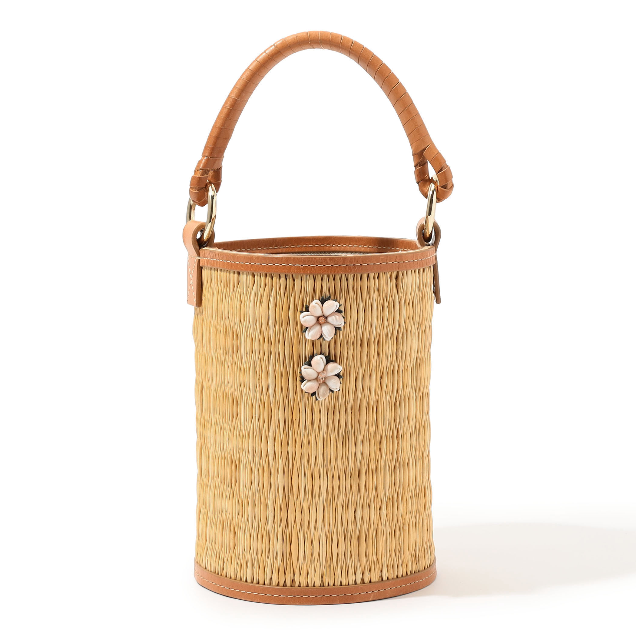 HEIMAT ATLANTICA CUPID LARGE COWHIDE かごバッグ