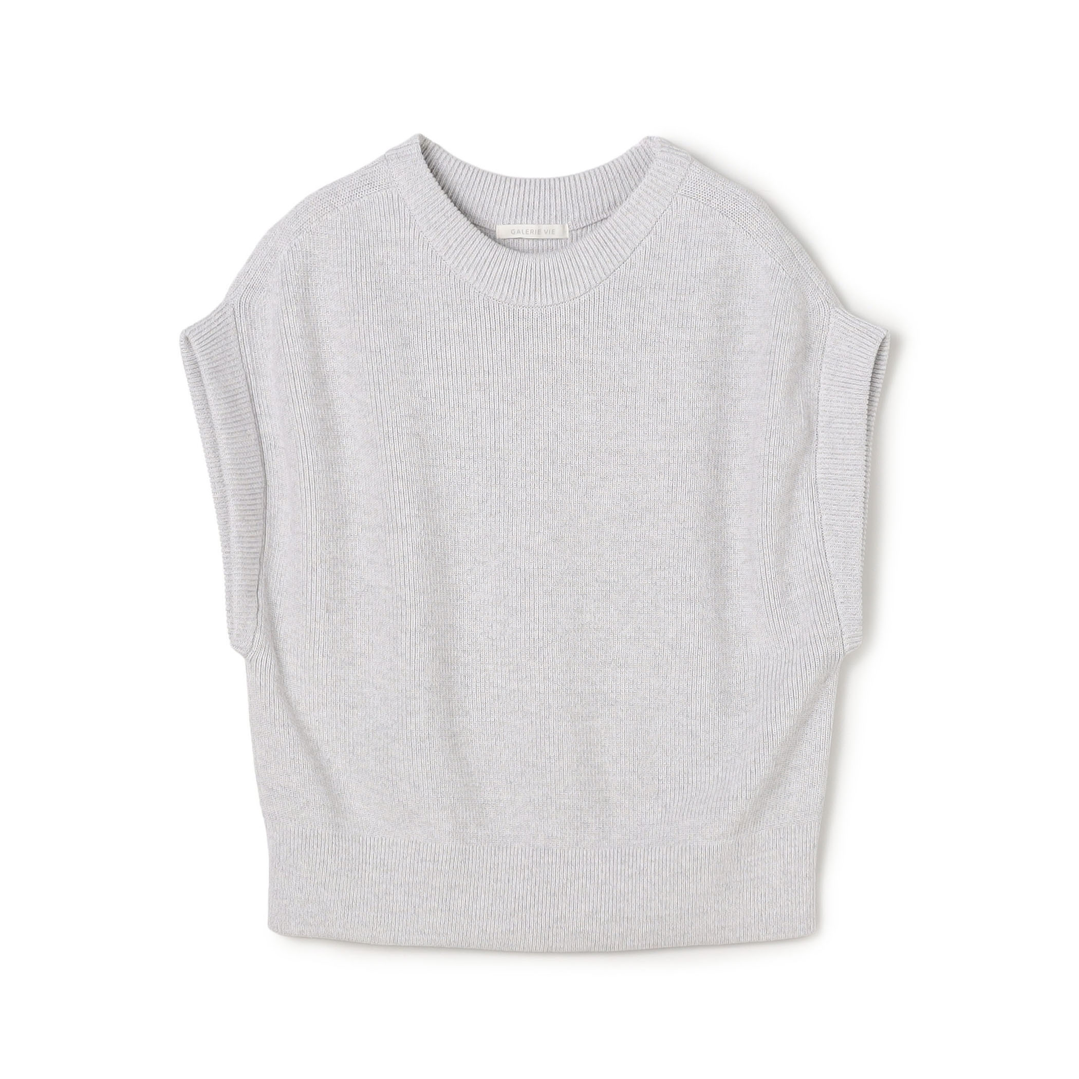 フィッシャーマンズリブ クルーネックベスト