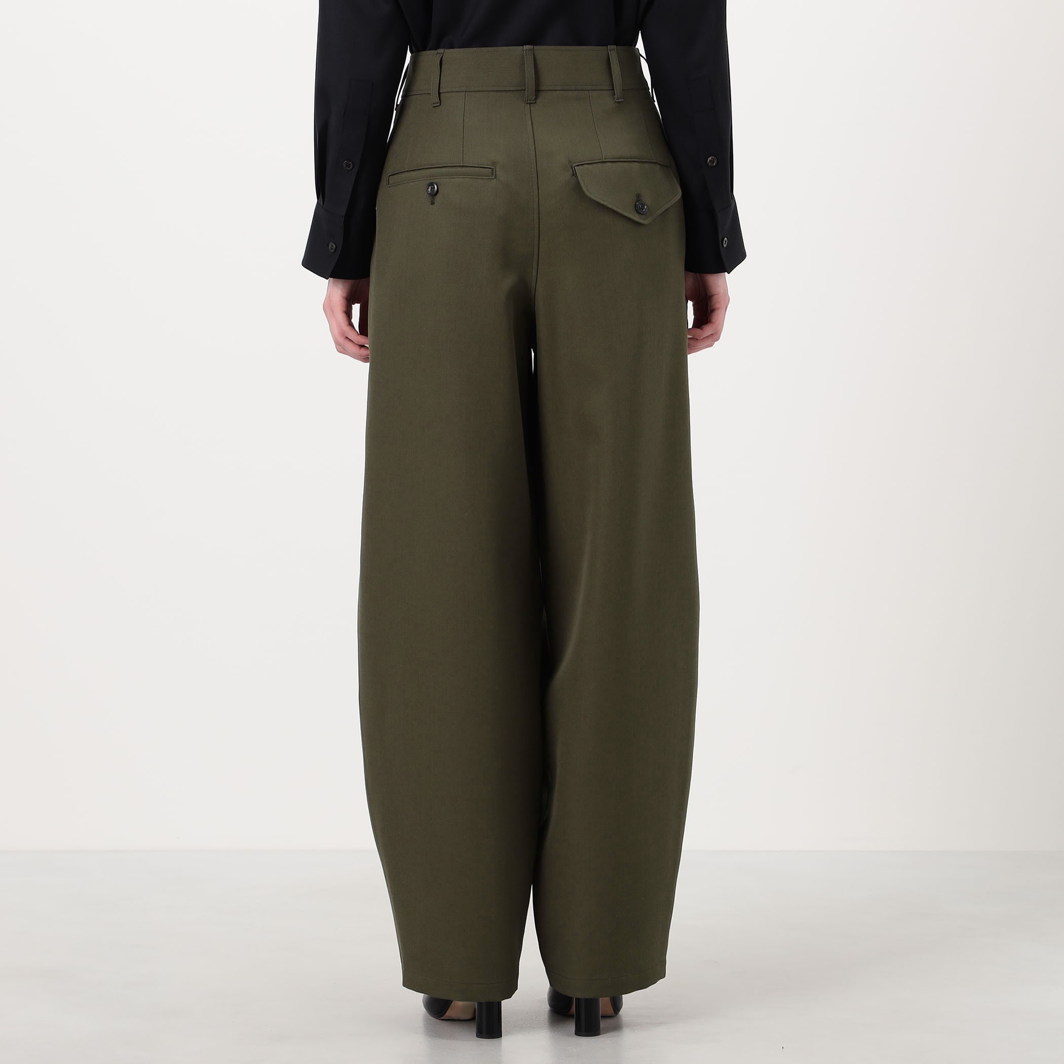 別注】THE RERACS × Edition WIDE BALLEL PANTS バレルパンツ