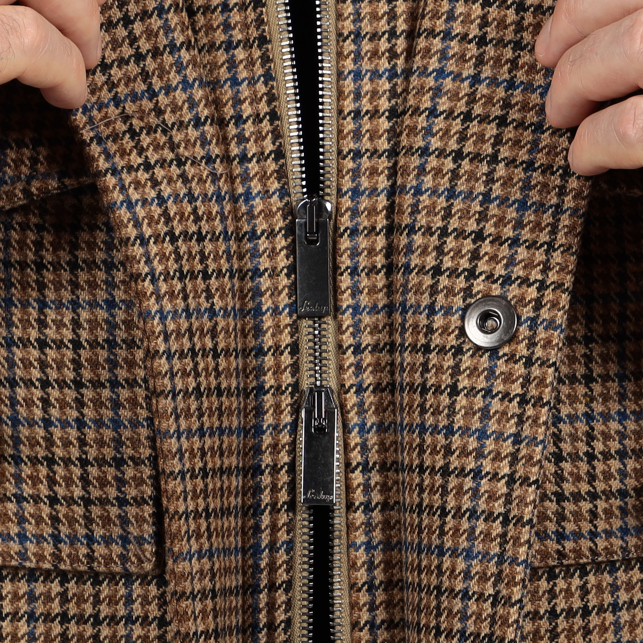Sealup ウール ガンクラブチェック M65 ブルゾン｜トゥモローランド