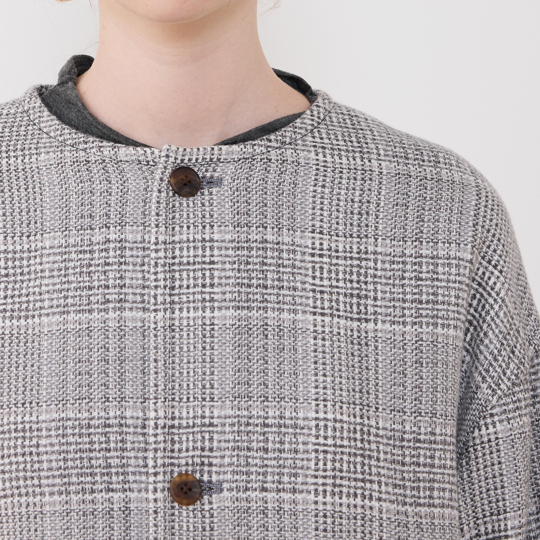 【THE TOKYO/ザトウキョウ】 アーリーツイードコクーンブルゾン cocoon tweed blouson | Katrin TOKYO