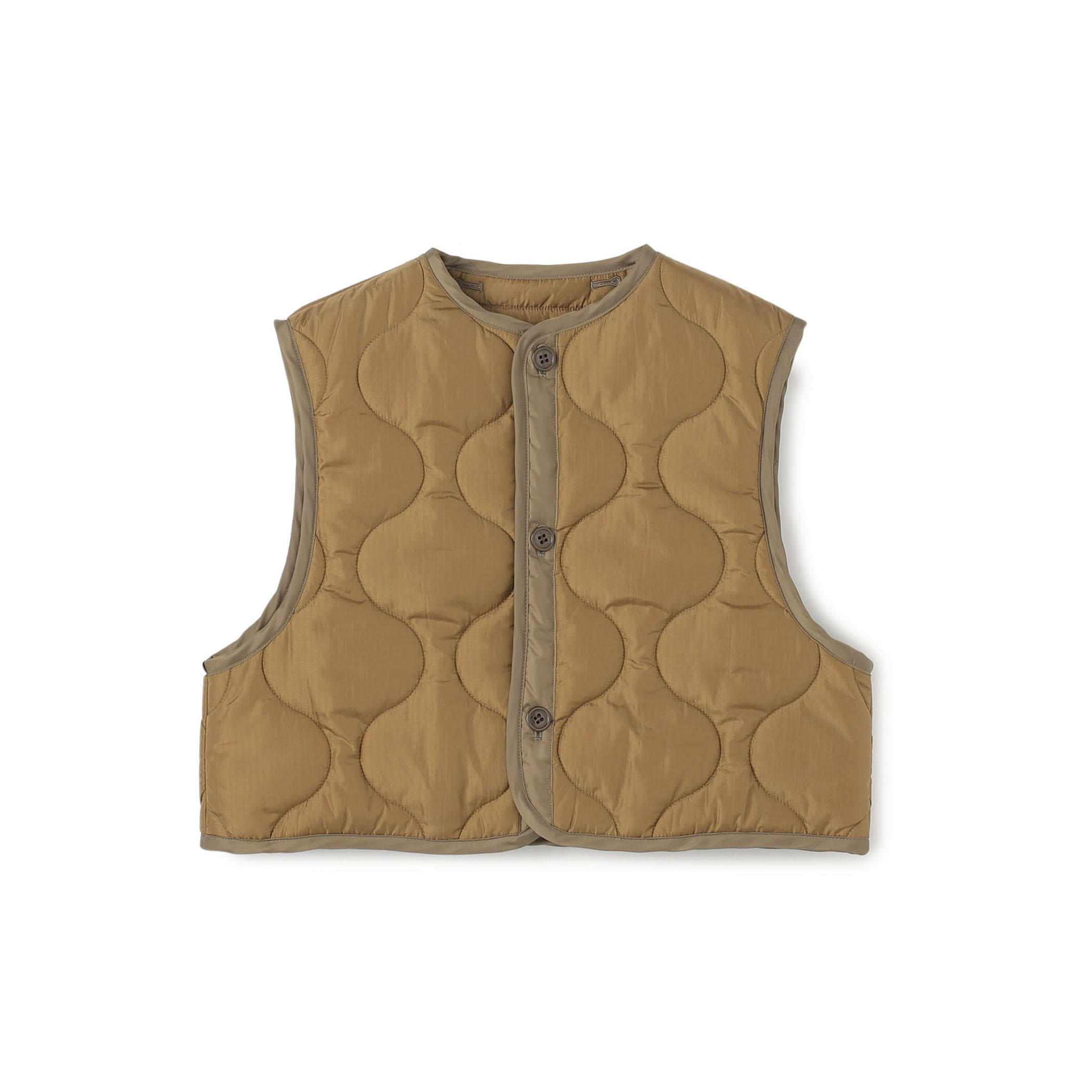 HYKE QUILTED CROPPED VEST