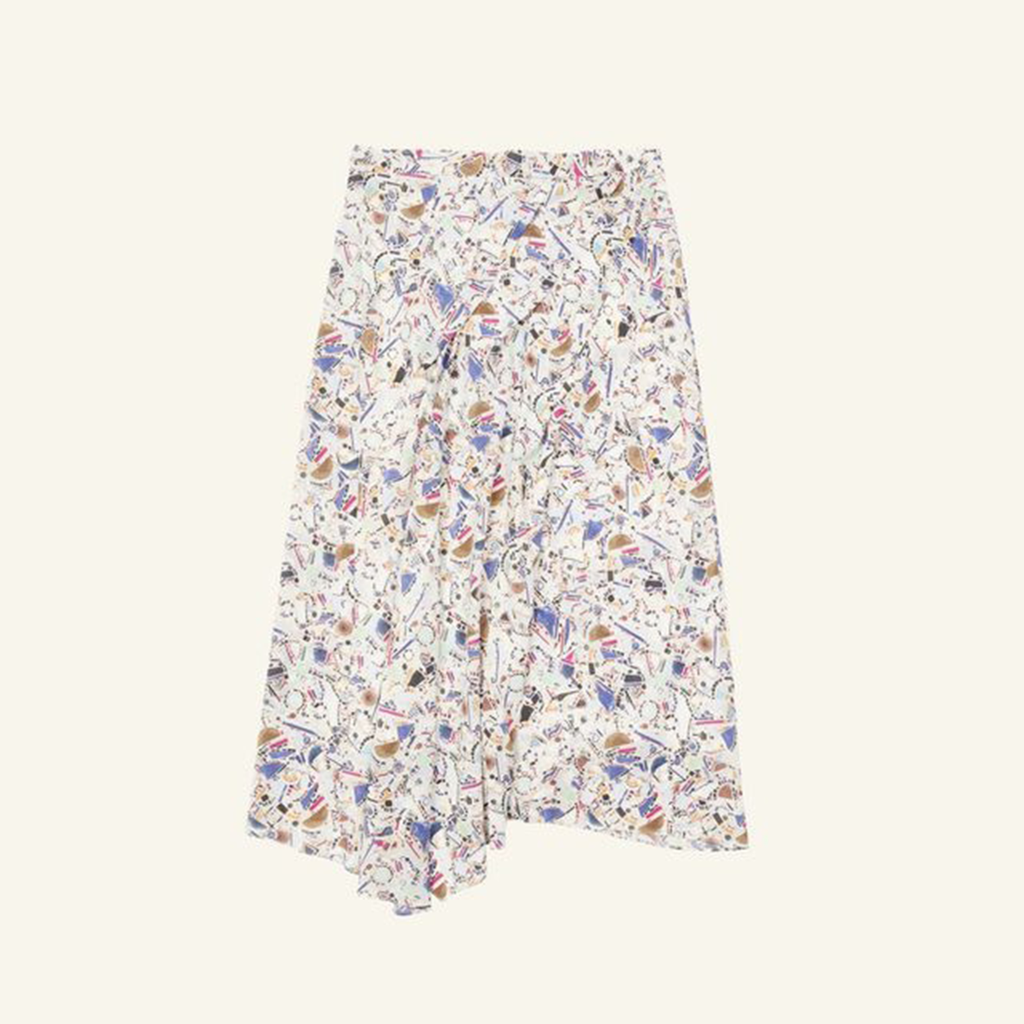 【Isabel Marant】 Caciaペイズリーシルクミディスカート ISABEL MARANT（イザベルマラン）の「ISABEL MARANT CACIA