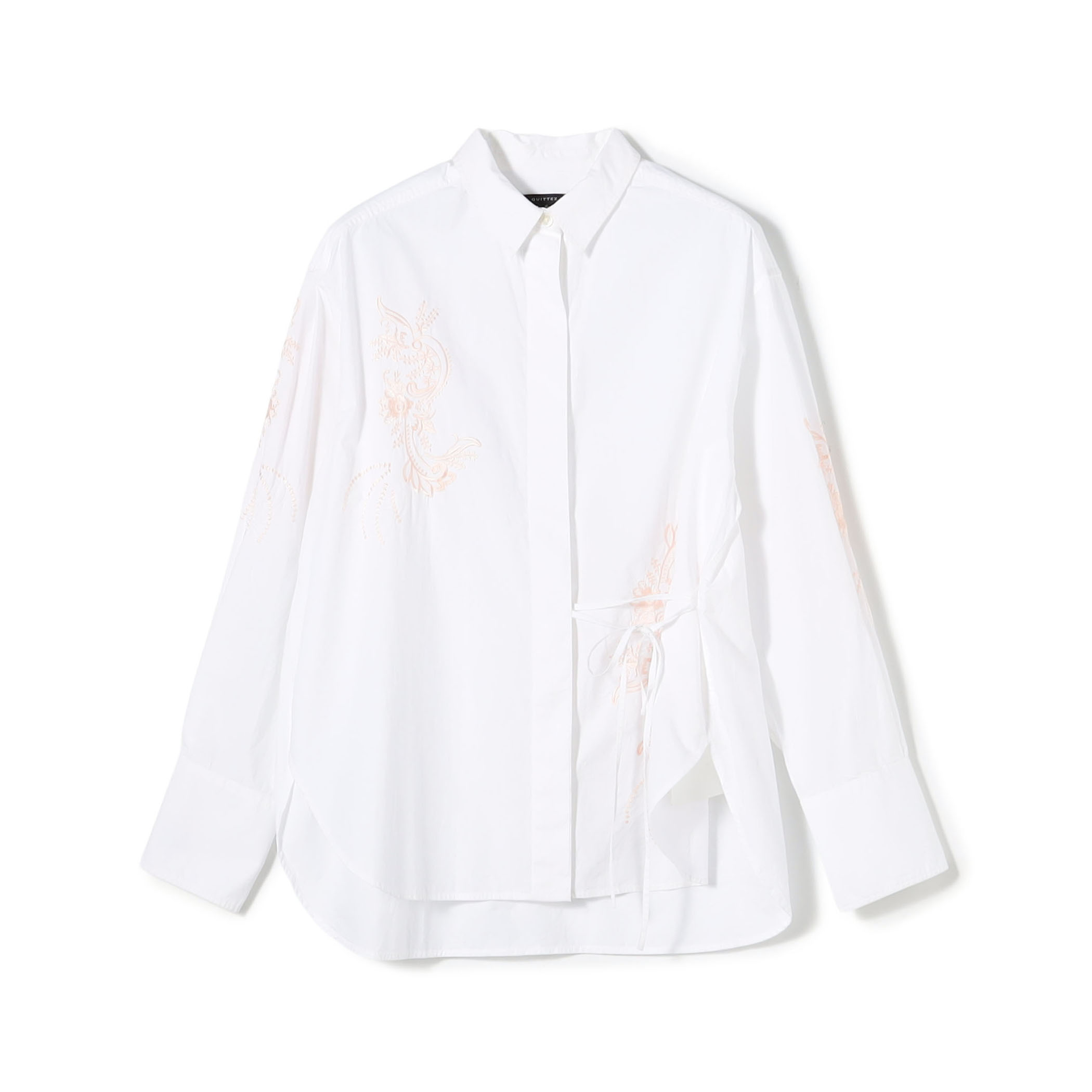 【別注】ne Quittez pas BLACK Cache-coeur シャツ